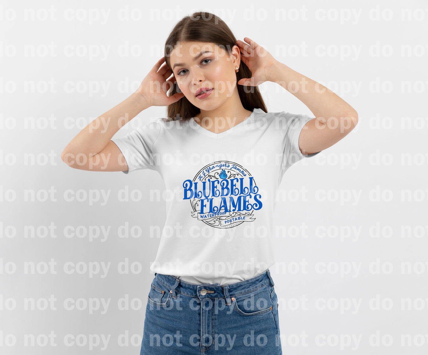 Bluebell Flames Dream Print or Sublimation Print