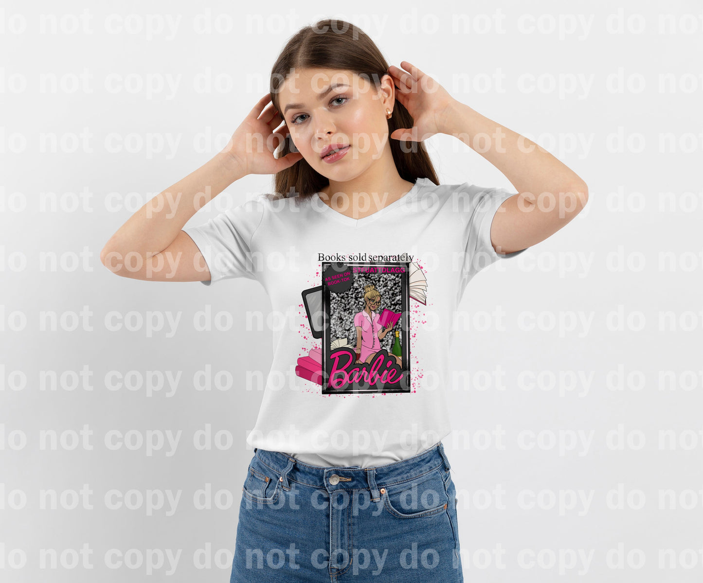 Books Sold Separately Fashion Doll In Various Colors Dream Print or Sublimation Print