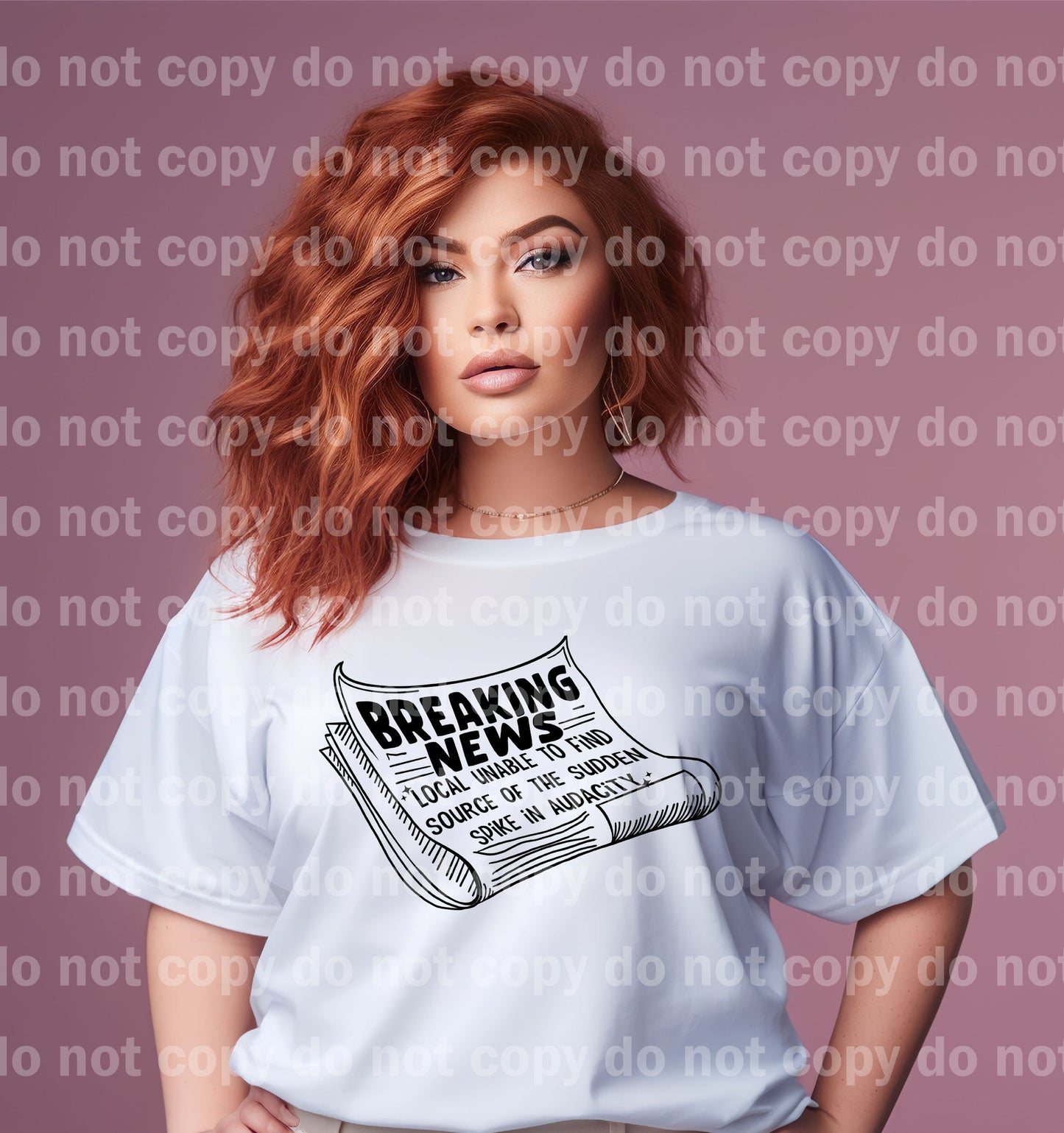 Breaking News Dream Print or Sublimation Print with Decal Option