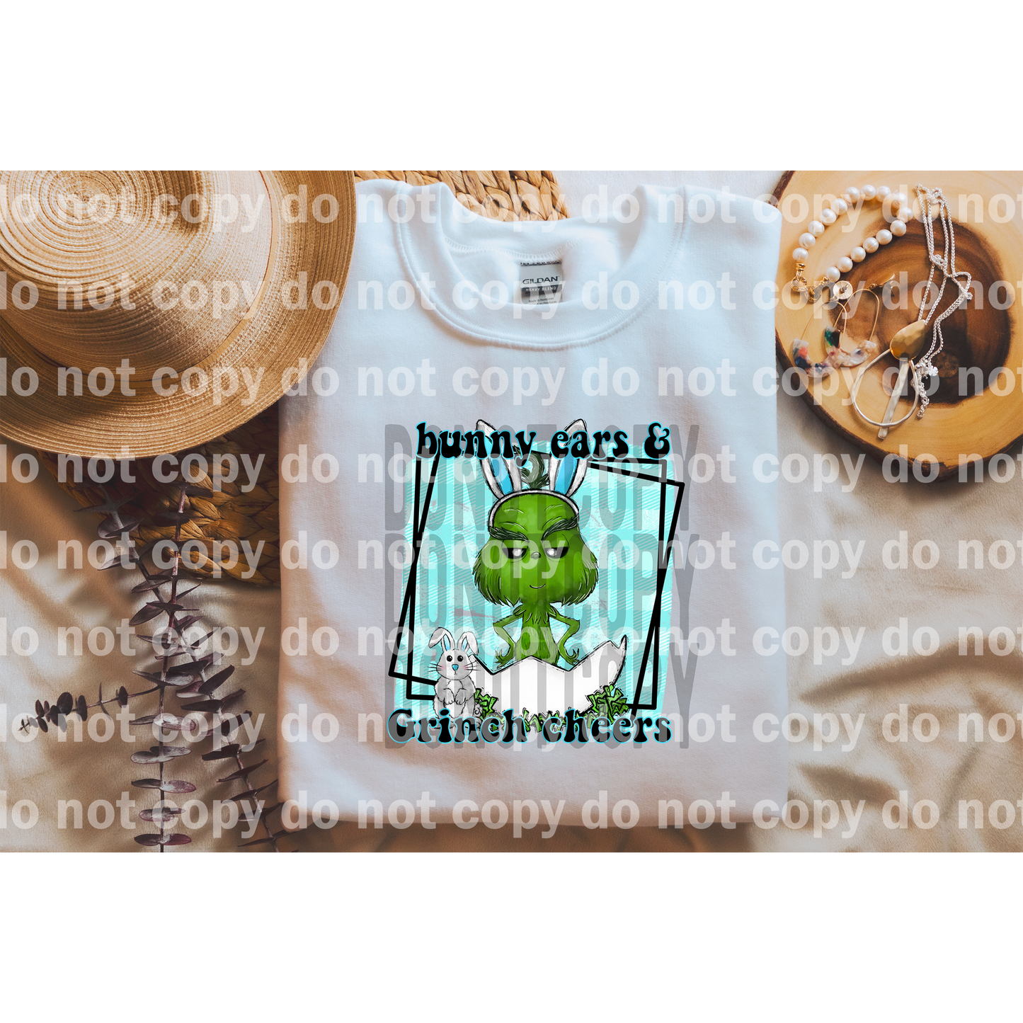 Bunny Ears And Green Guy Cheers Dream Print or Sublimation Print