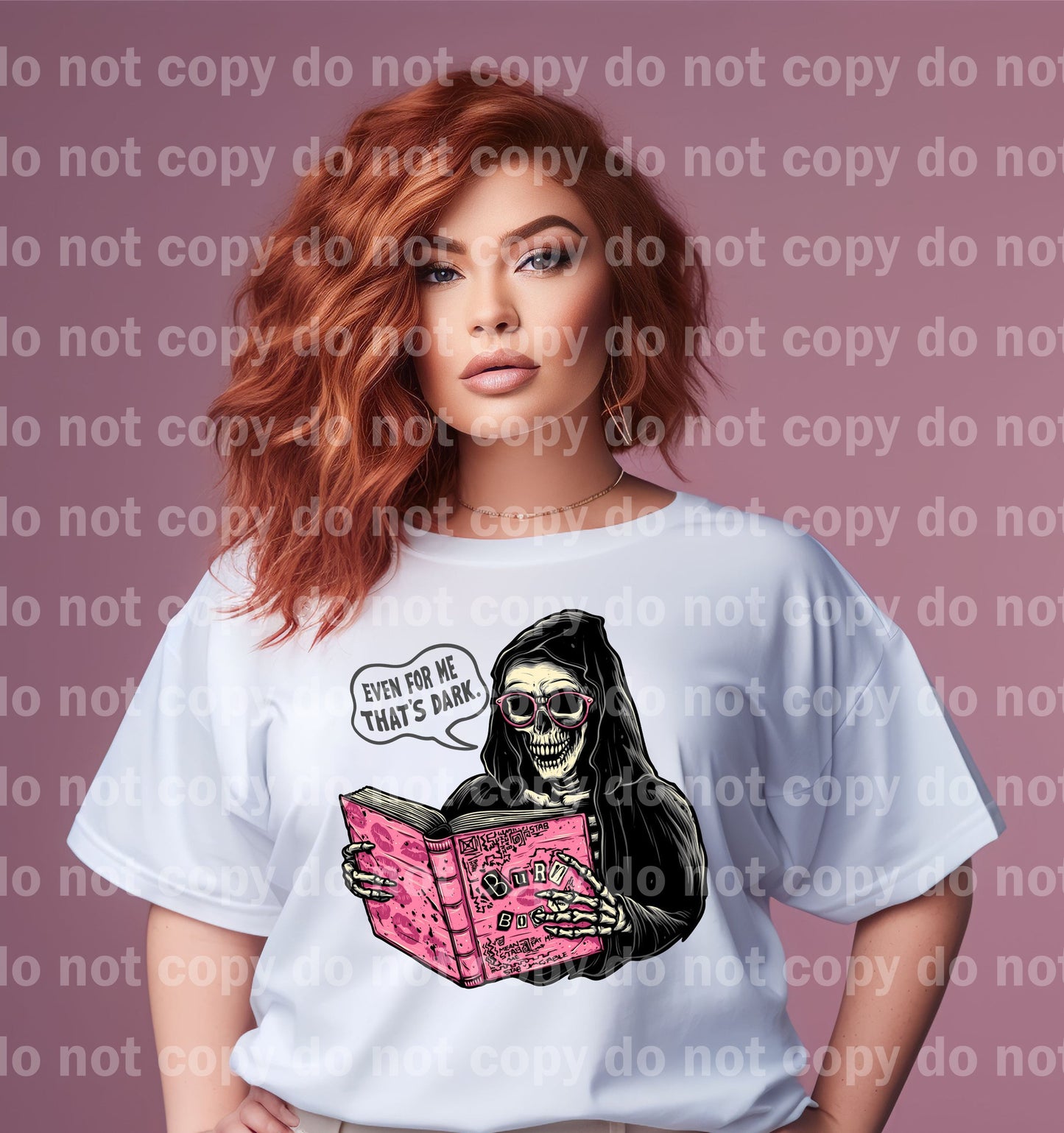 Even For Me That's Dark Dream Print or Sublimation Print with Decal Option