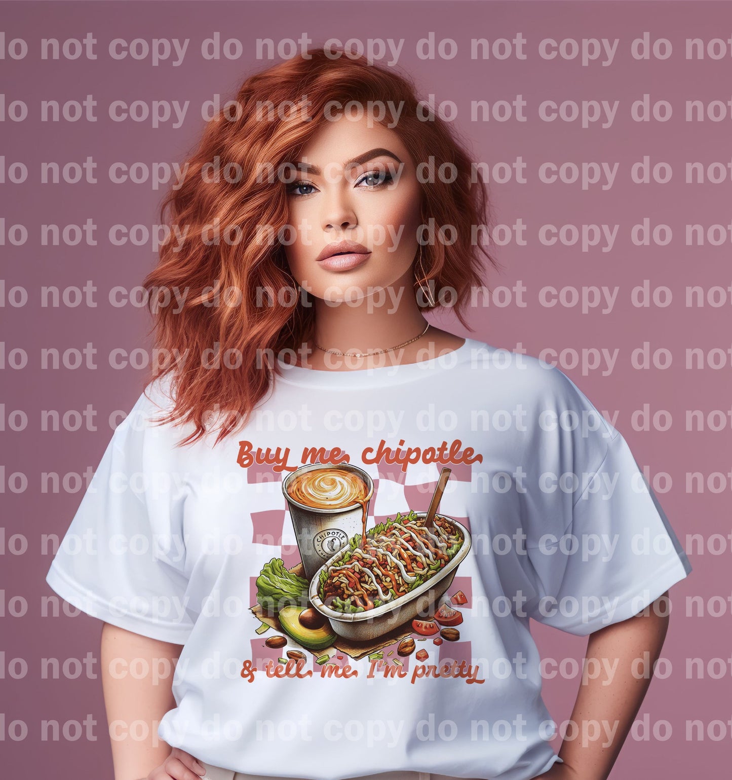 Cómprame Chipotle y dime que soy Pretty Dream Print o Sublimation Print