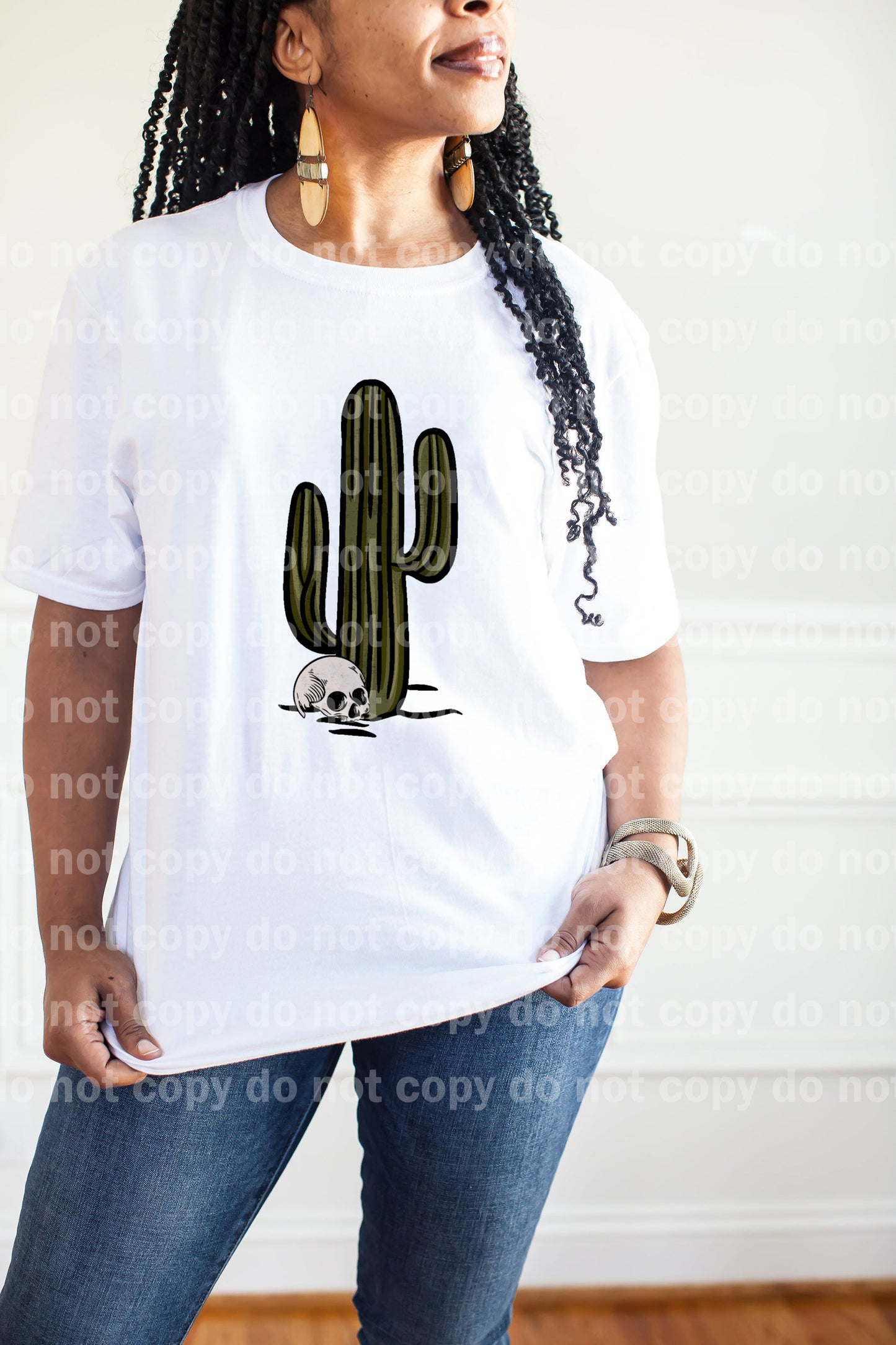 Cactus And Skull Dream Print or Sublimation Print