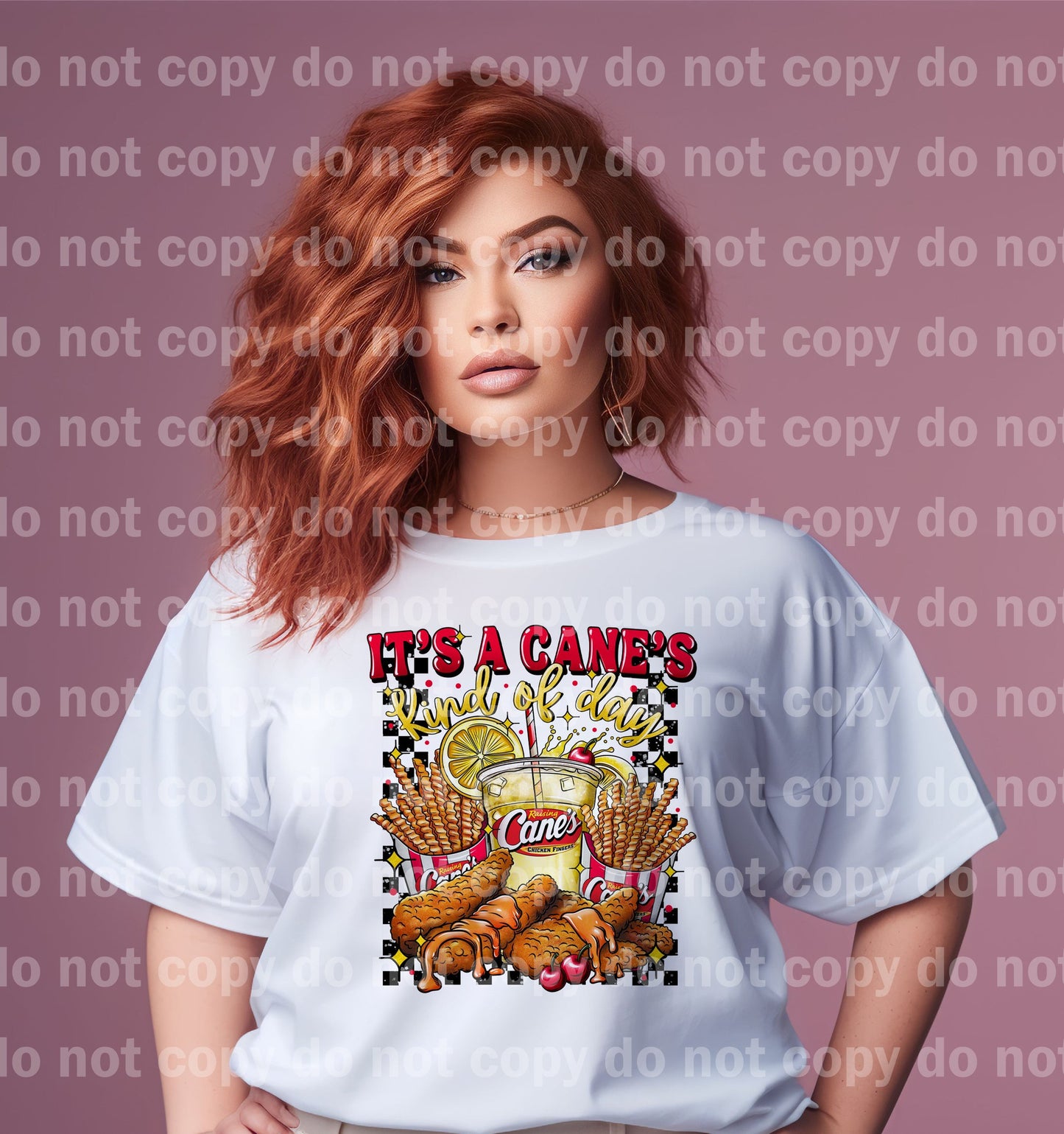 It's A Cane's Kind of A Day Lemonade with Optional Sleeve Design Dream Print or Sublimation Print