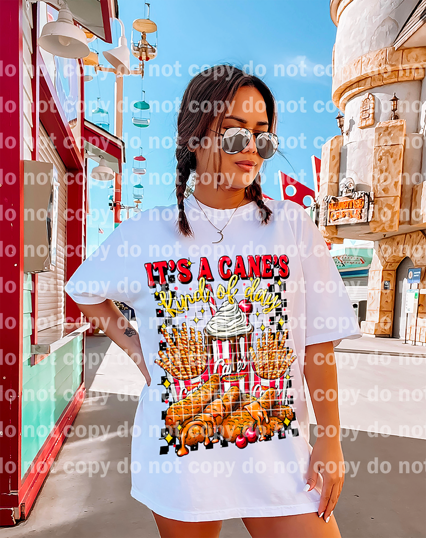 It's A Cane's Kind of A Day Shake with Optional Sleeve Design Dream Print or Sublimation Print