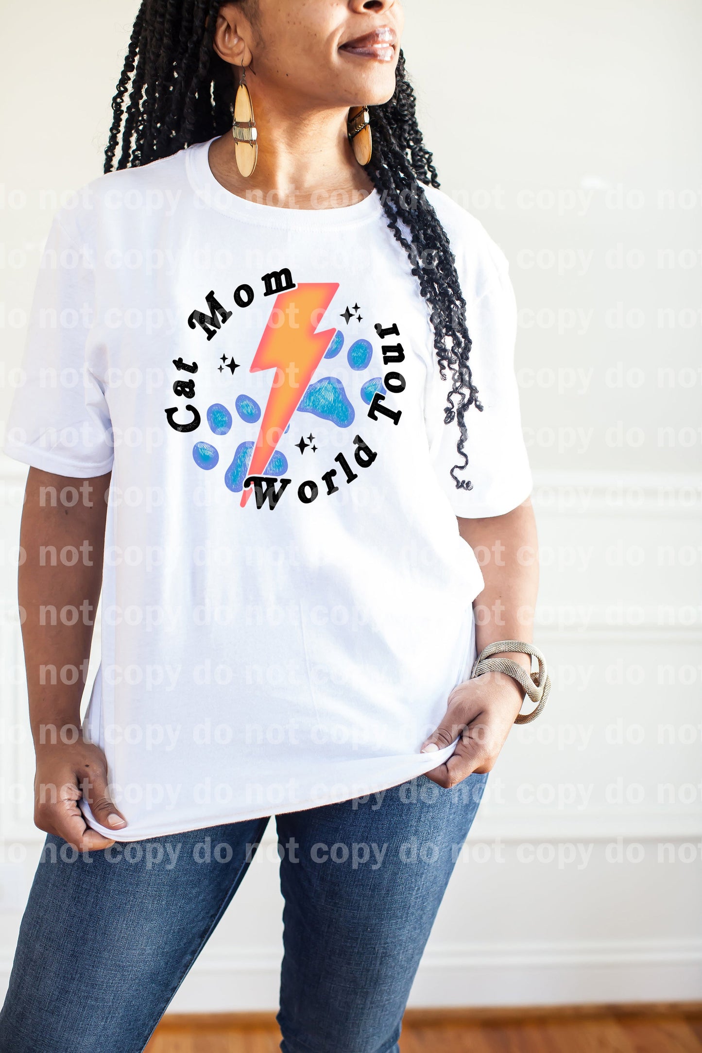 Cat Mom World Tour Dream Print or Sublimation Print