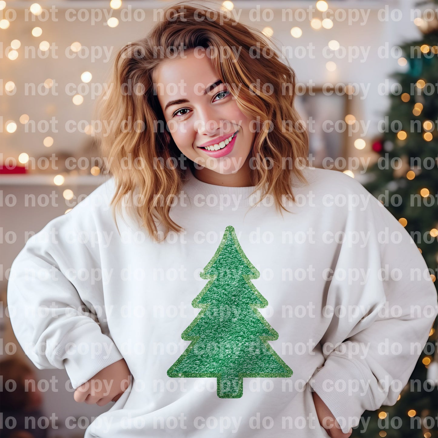 Chenille Tree Dream Print or Sublimation Print