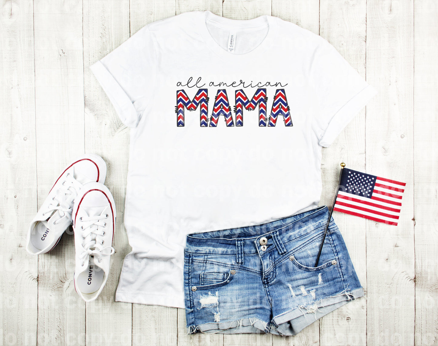 All American Mama Dream Print or Sublimation Print