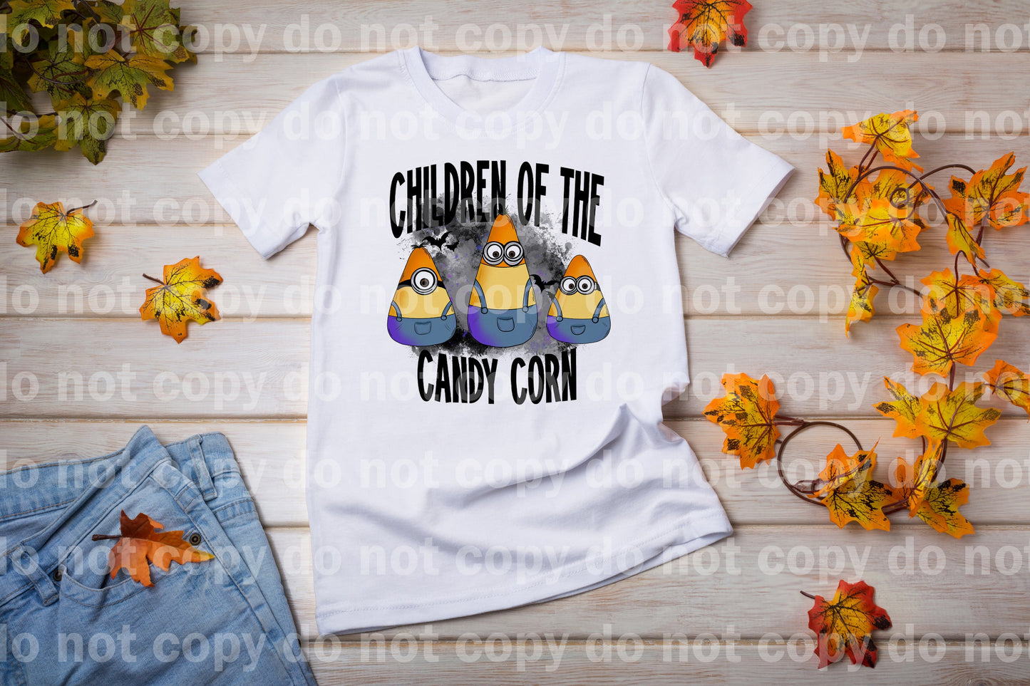 Children Of The Candy Corn Grey/Orange Dream Print or Sublimation Print