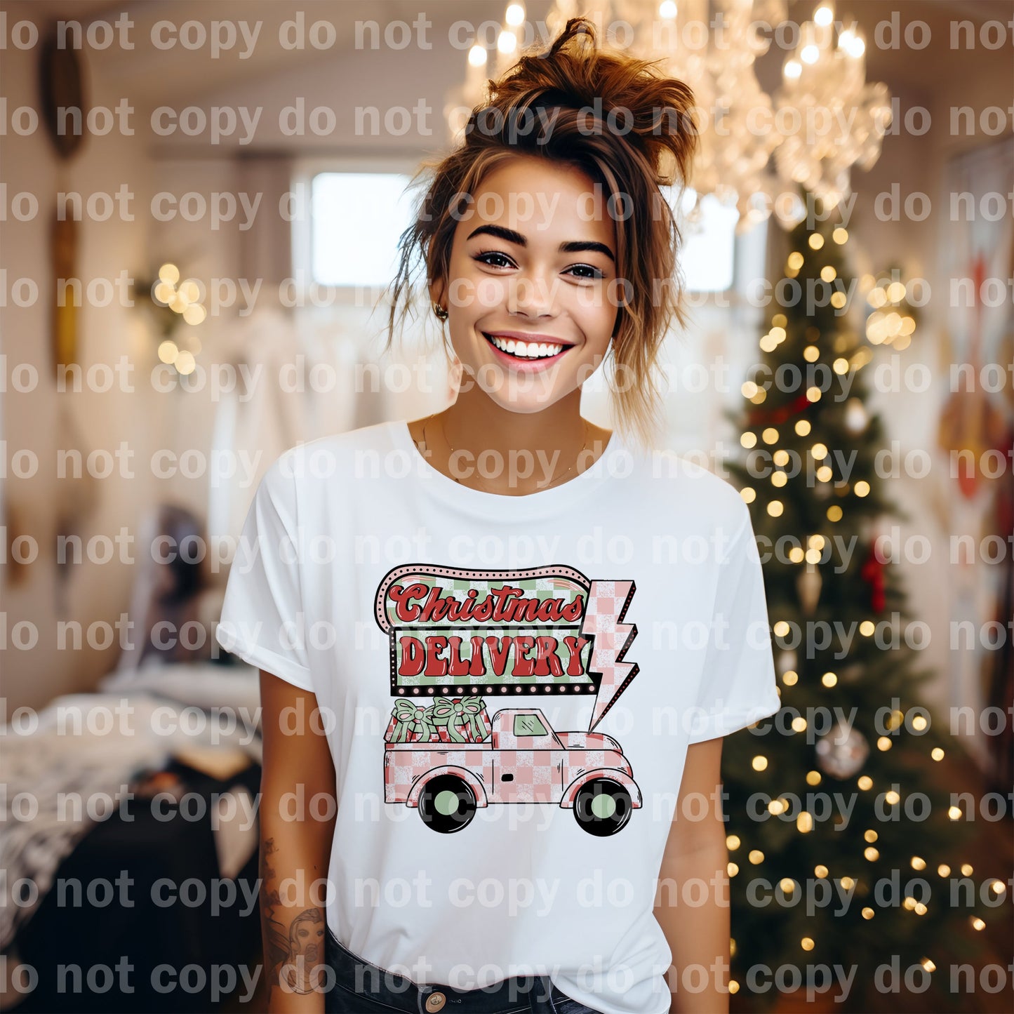 Christmas Delivery Dream Print or Sublimation Print
