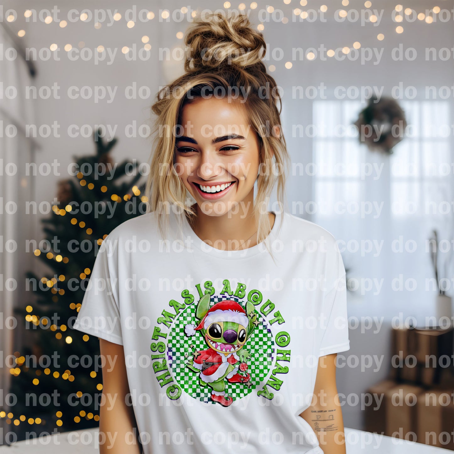 La Navidad se trata de Ohana Dream Print o impresión por sublimación