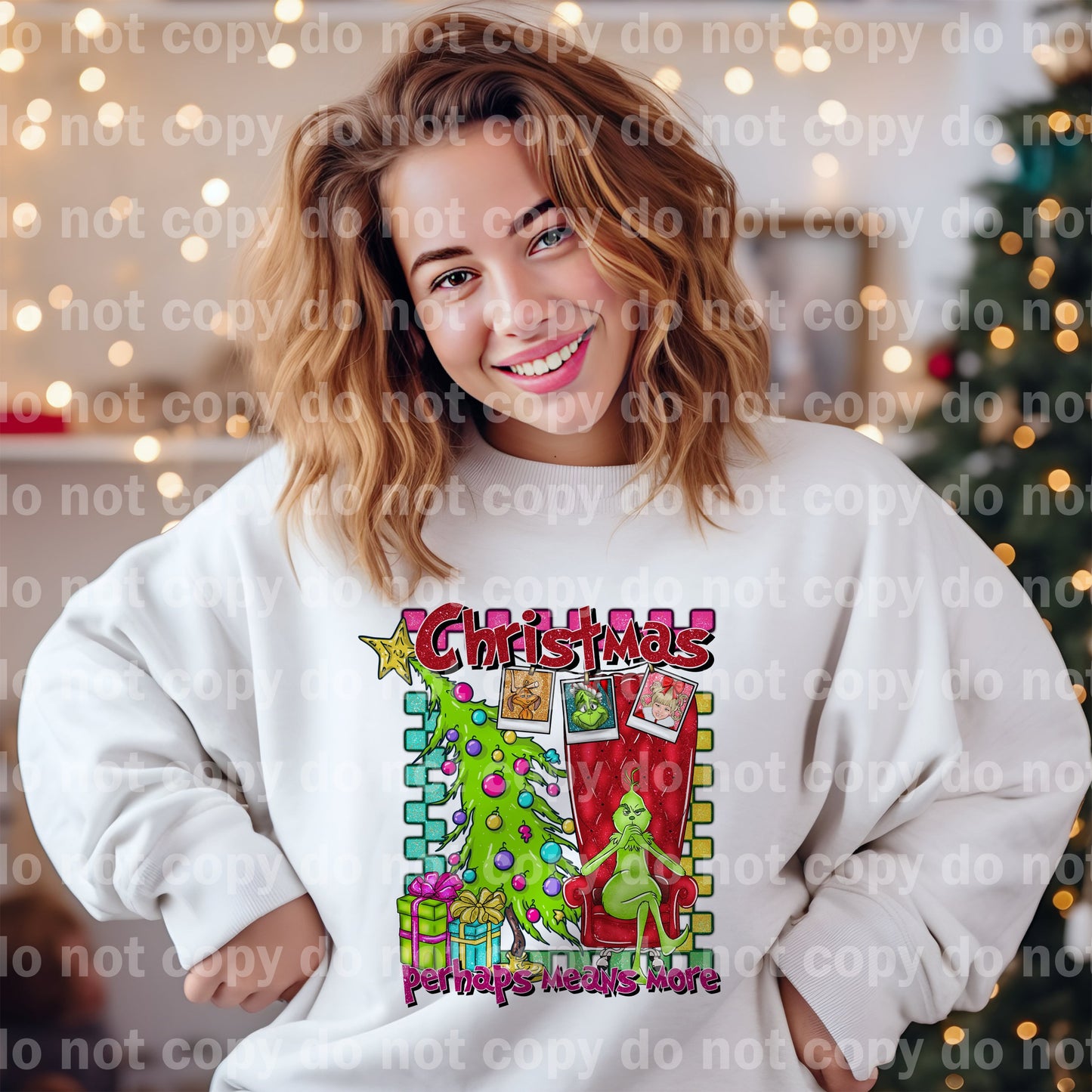 Christmas Perhaps Means More Dream Print or Sublimation Print