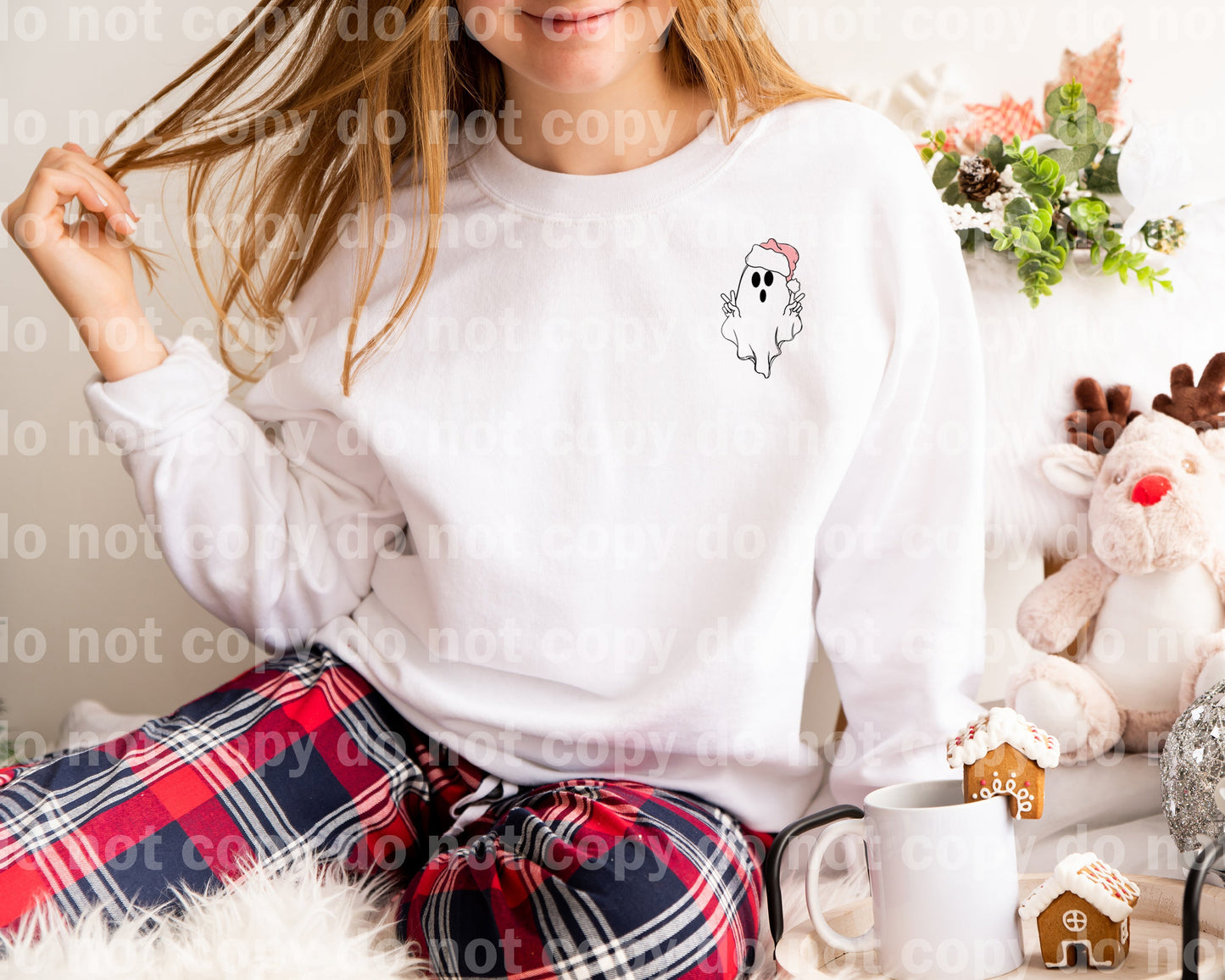 Christmas Spirit Yin Yang with Pocket Option Dream Print or Sublimation Print