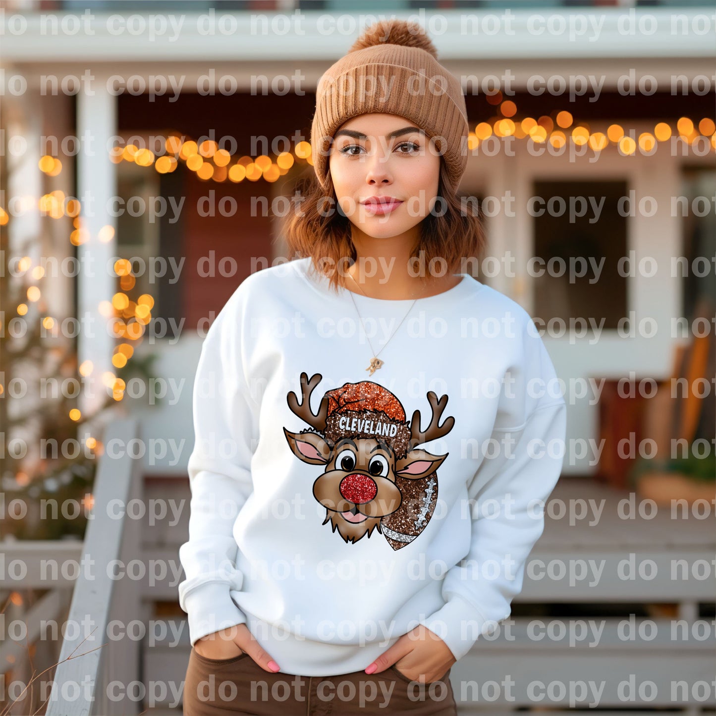 Cleveland Reindeer Dream Print or Sublimation Print