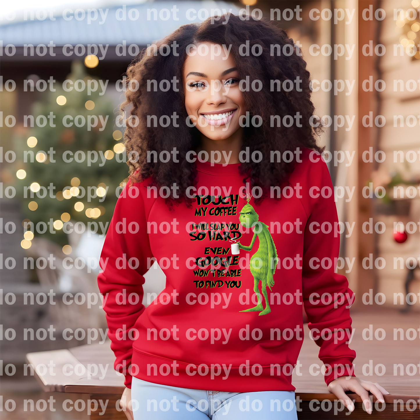 Touch my coffee I will slap you so hard even google won't be able to find you Dream Print