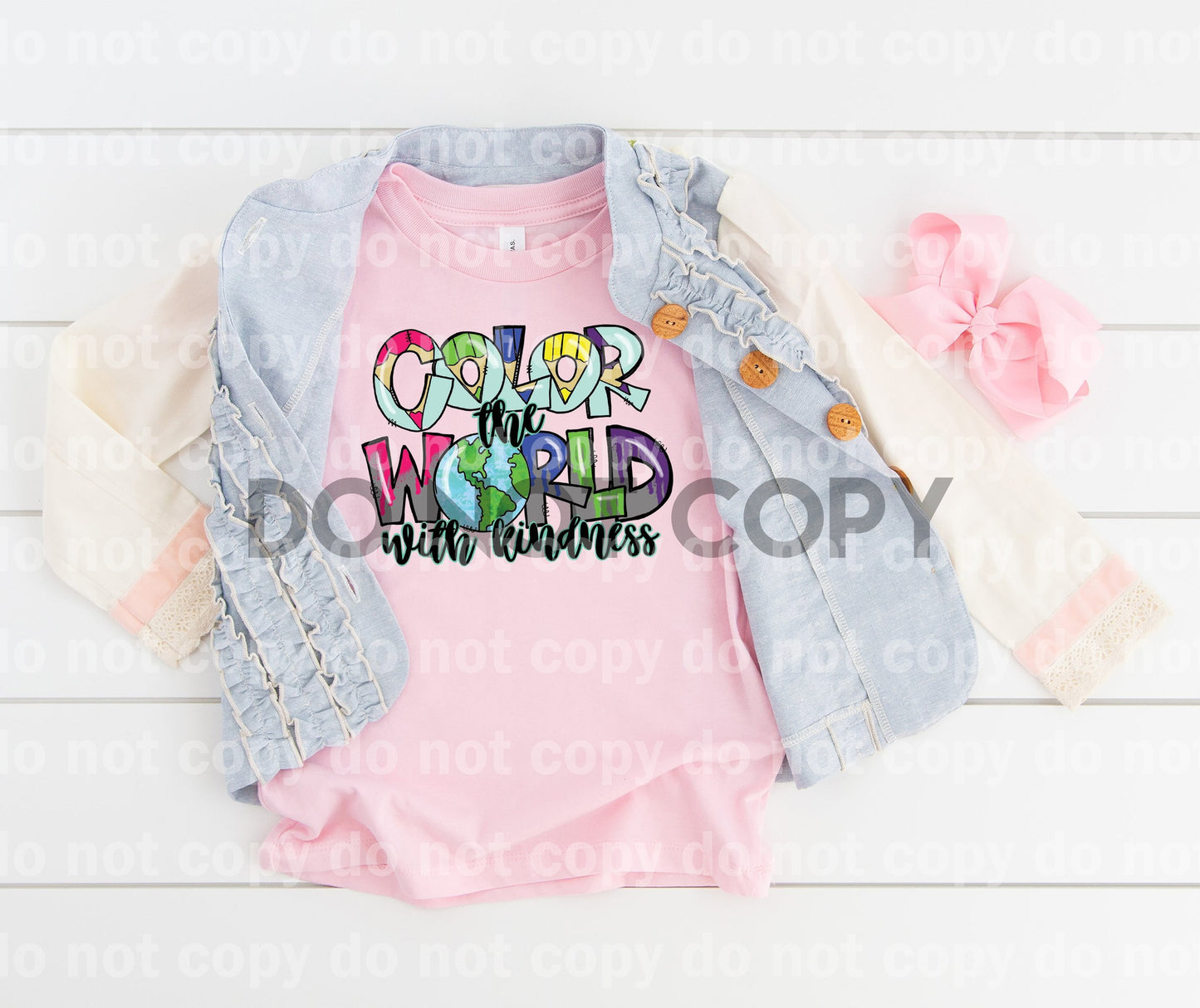 Colorea el mundo con Kindness Dream Print o impresión por sublimación