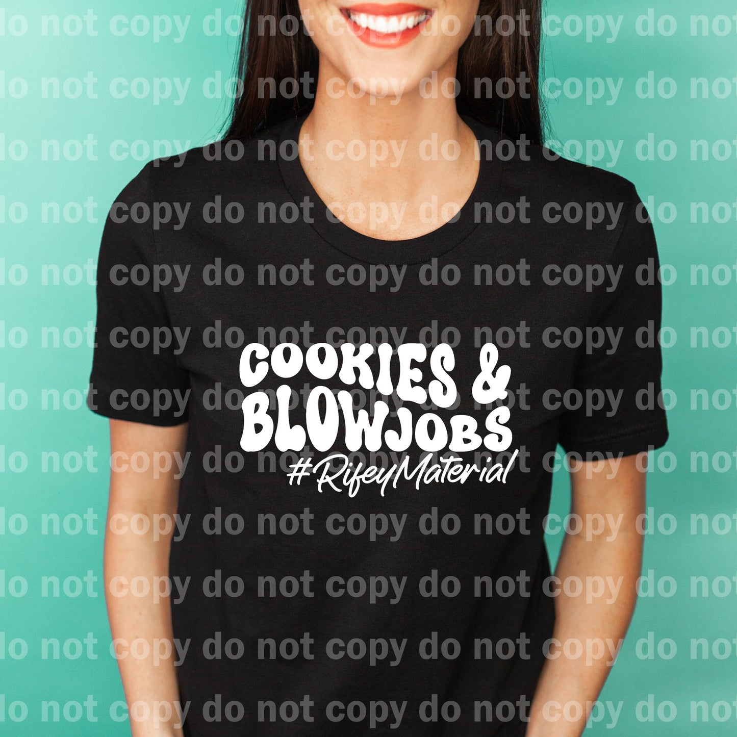 Cookies And Blowjobs Black/White Dream Print or Sublimation Print
