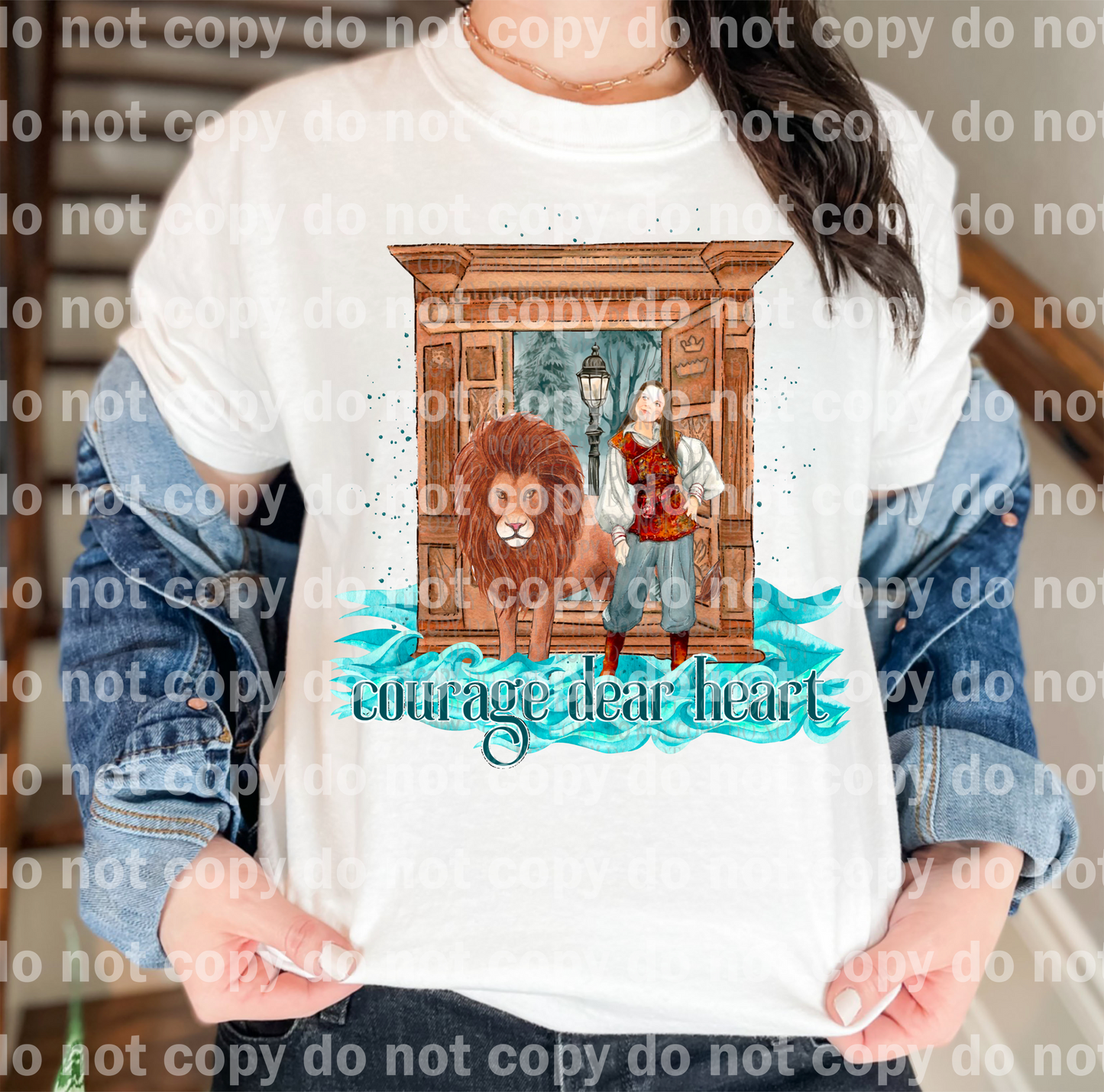 Coraje Querido Corazón Sueño Impresión o Impresión de Sublimación