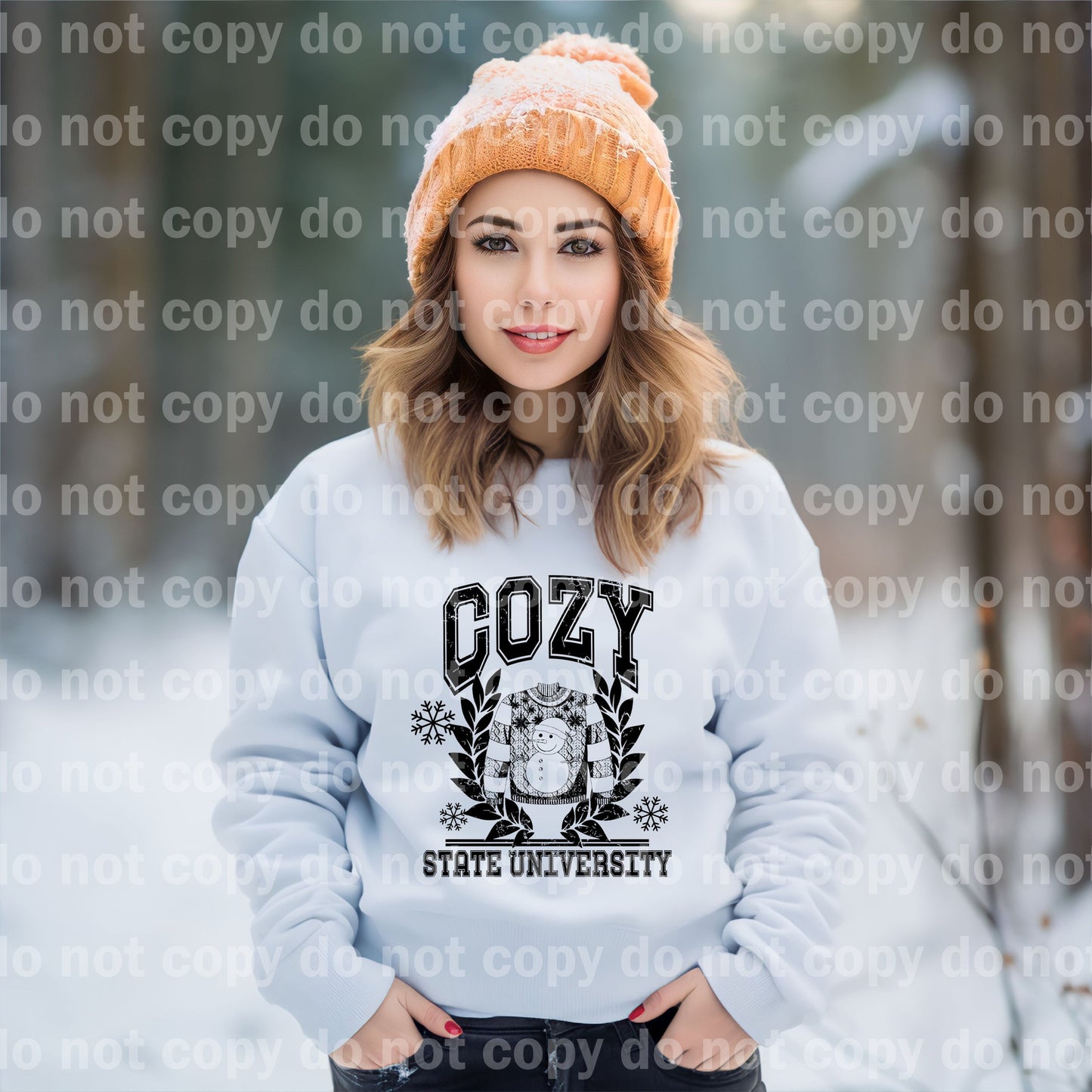 Cozy University Dream Print or Sublimation Print