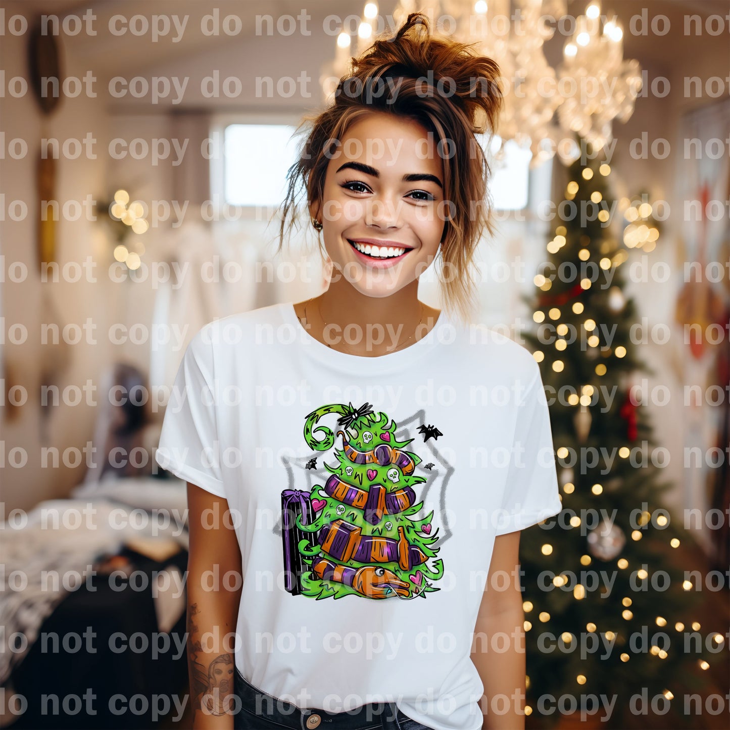 Creepmas Tree Worm Dream Print or Sublimation Print