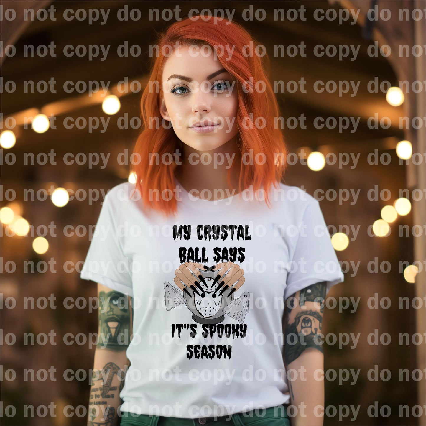 My Crystal Ball Says Its Spooky Season Jason Dream Print or Sublimation Print