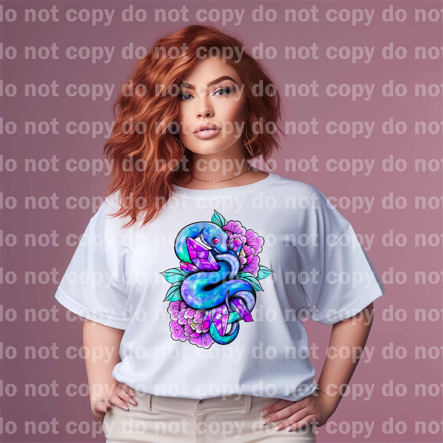 Crystal Snake Dream Print or Sublimation Print