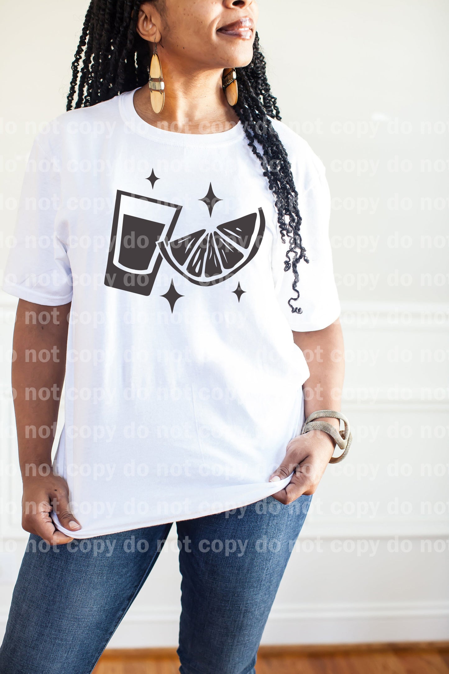 Cup And Lemon Distressed/Non Distressed Dream Print or Sublimation Print