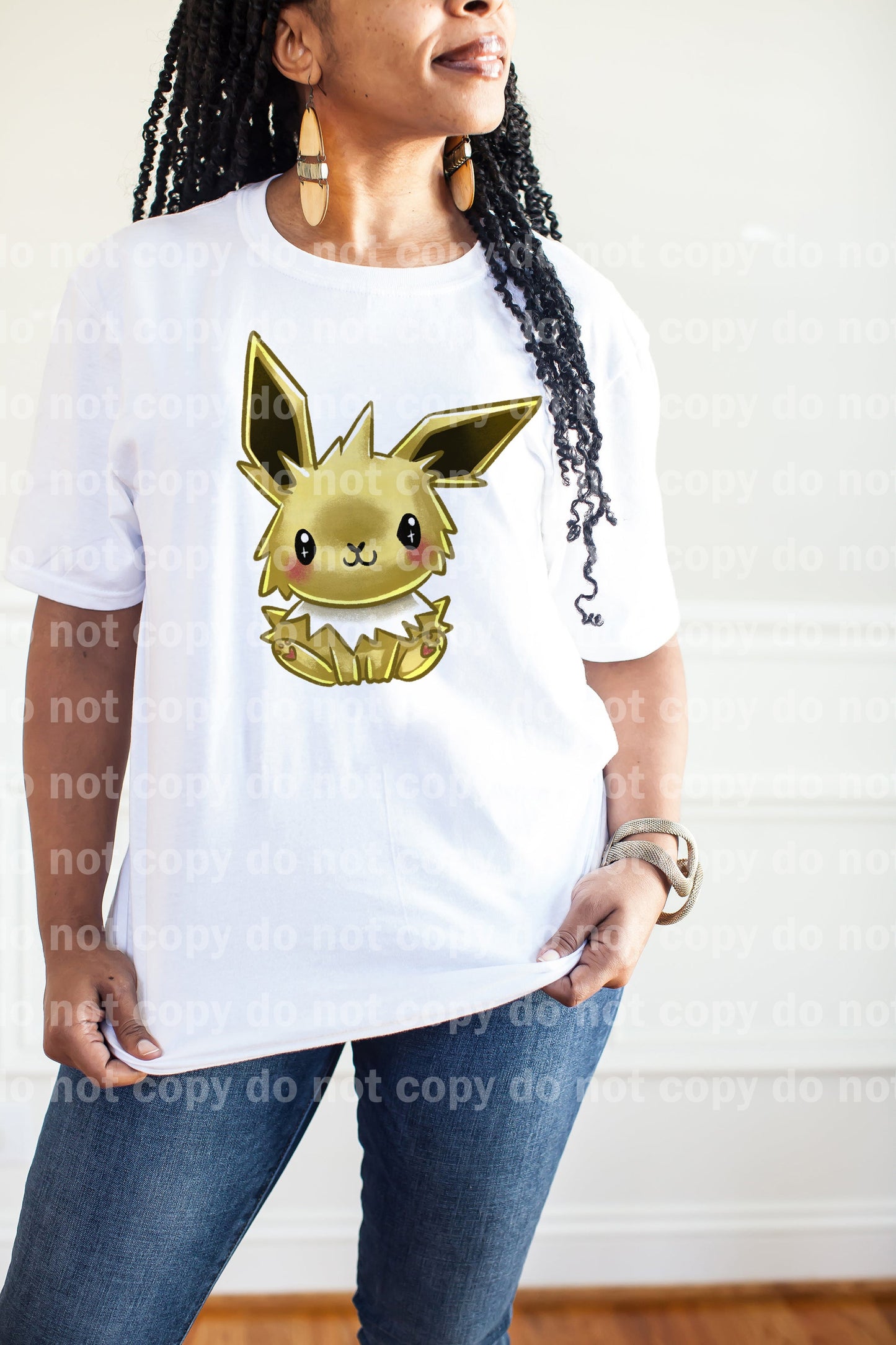 Cute Lightning Electric Pocket Monster Dream Print or Sublimation Print