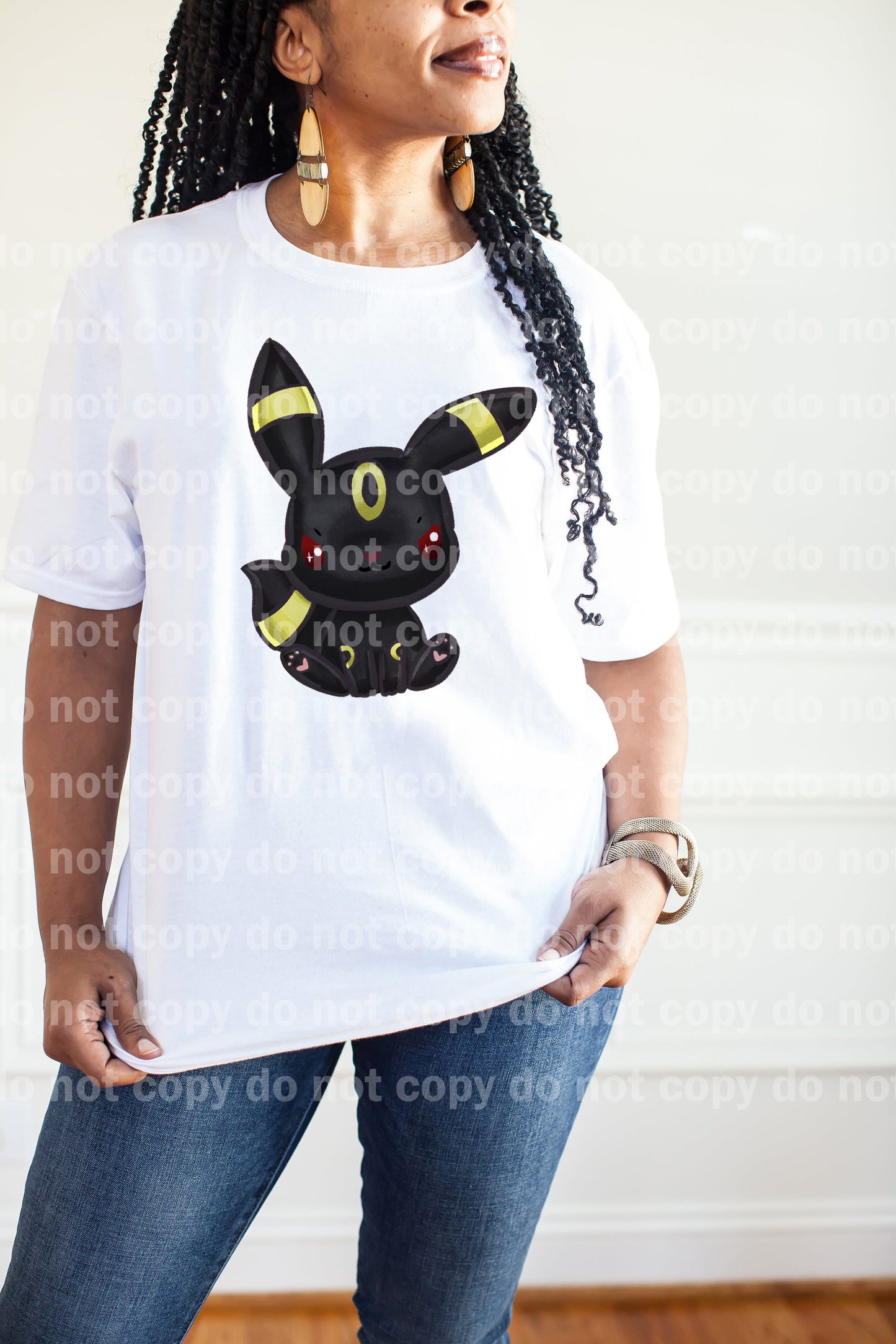 Cute Moonlight Dark Pocket Monster Dream Print or Sublimation Print