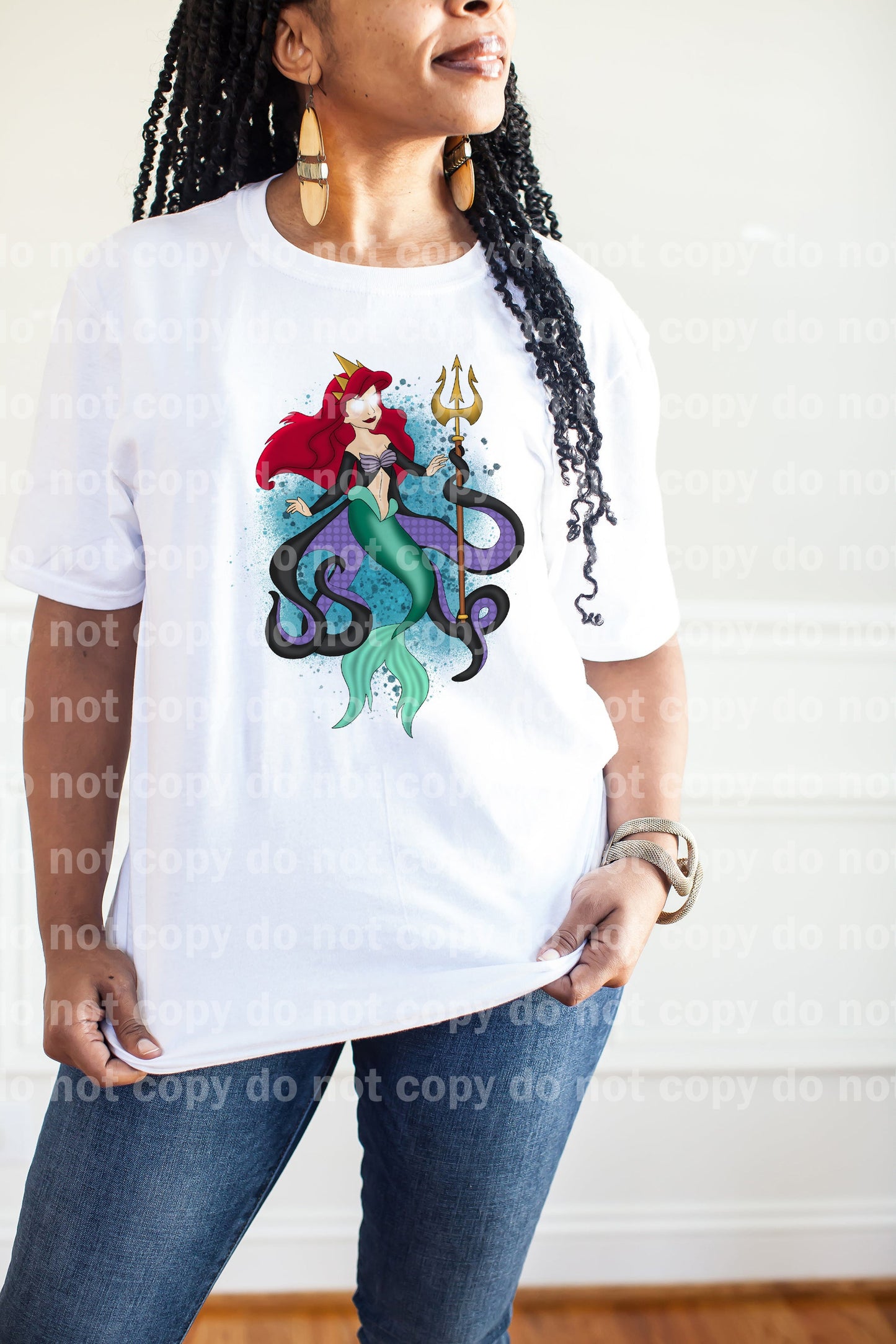 Dark Mermaid Dream Print or Sublimation Print