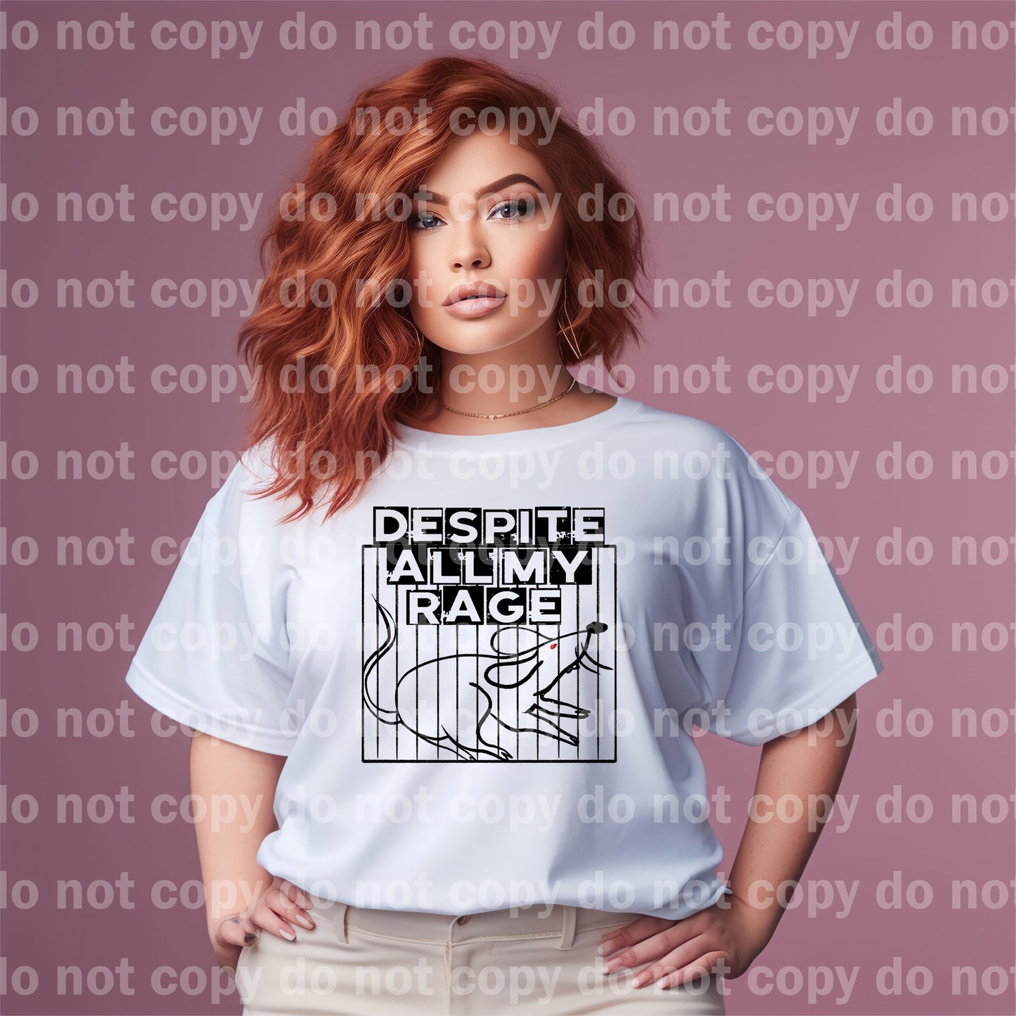 A pesar de toda mi rabia Impresión de sueños o impresión de sublimación