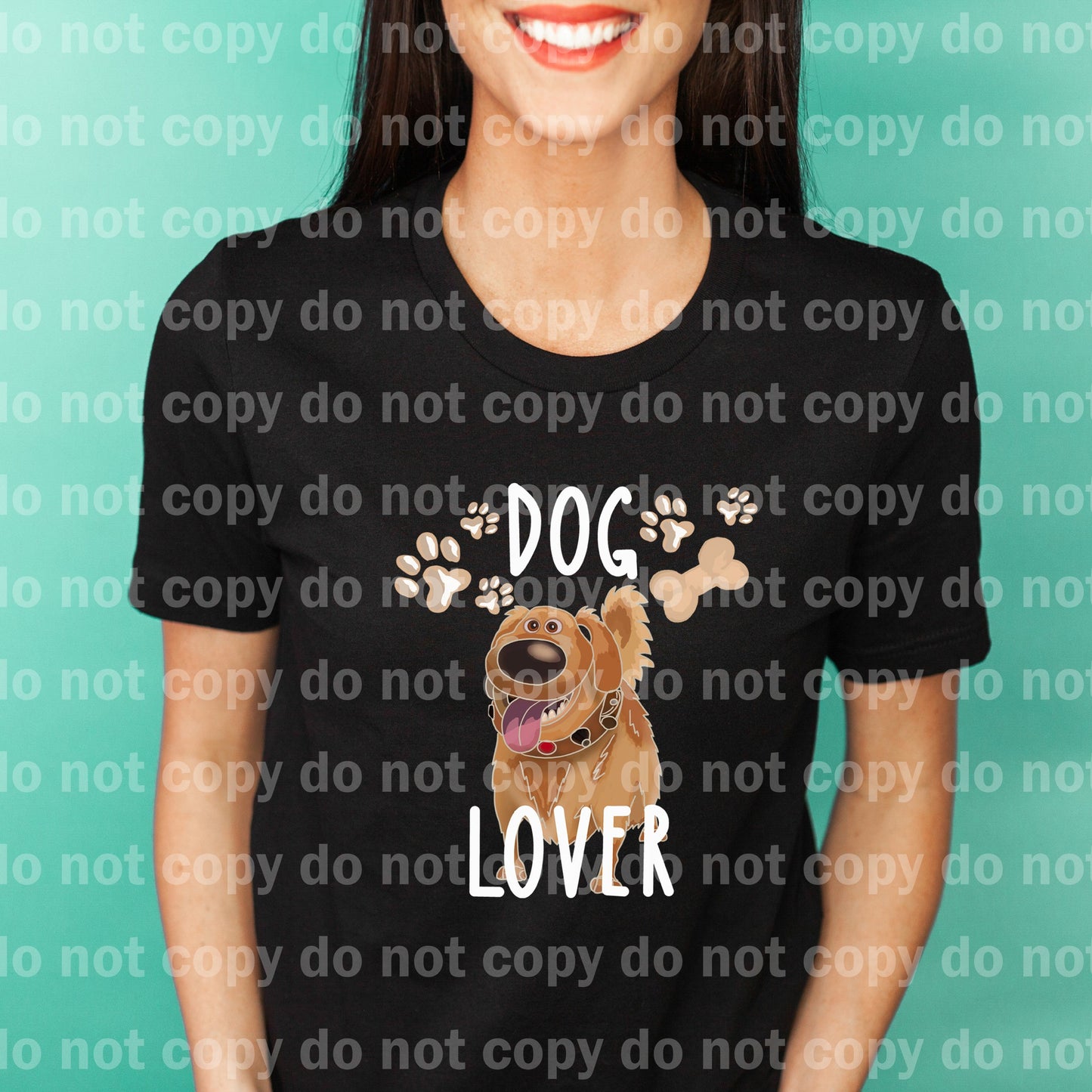 Impresión de sueño de patas de amante de los perros