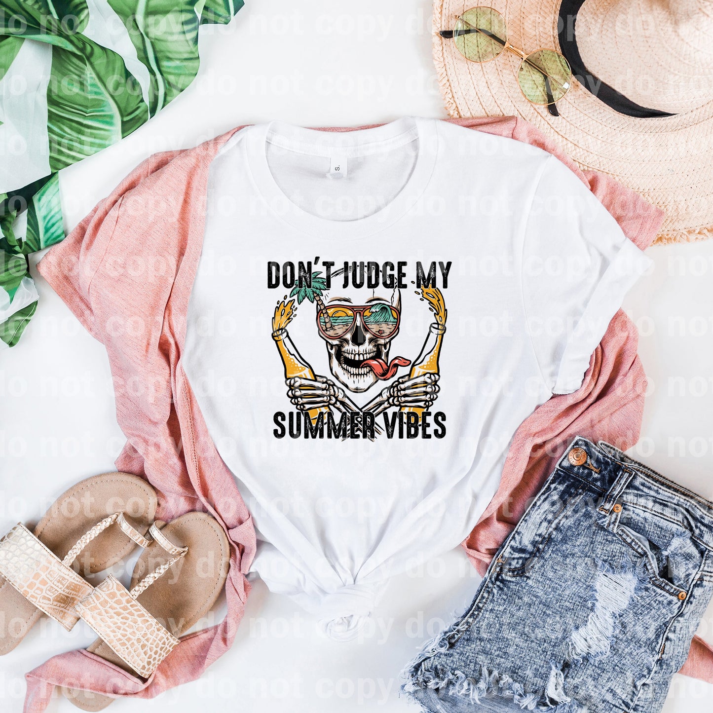 Don't Judge My Summer Vibes Dream Print or Sublimation Print