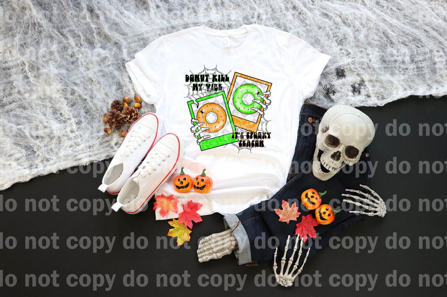 Donut Kill My Vibe It's Spooky Season Dream Print or Sublimation Print