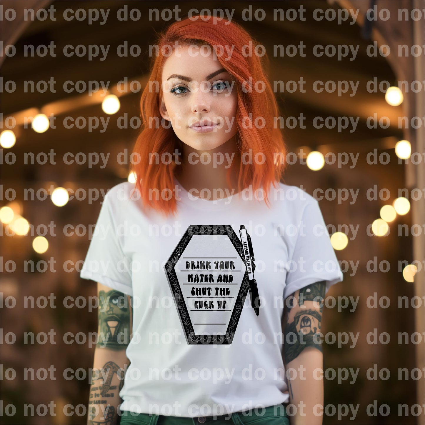 Drink Your Water And Shut The Fuck Up Dream Print or Sublimation Print