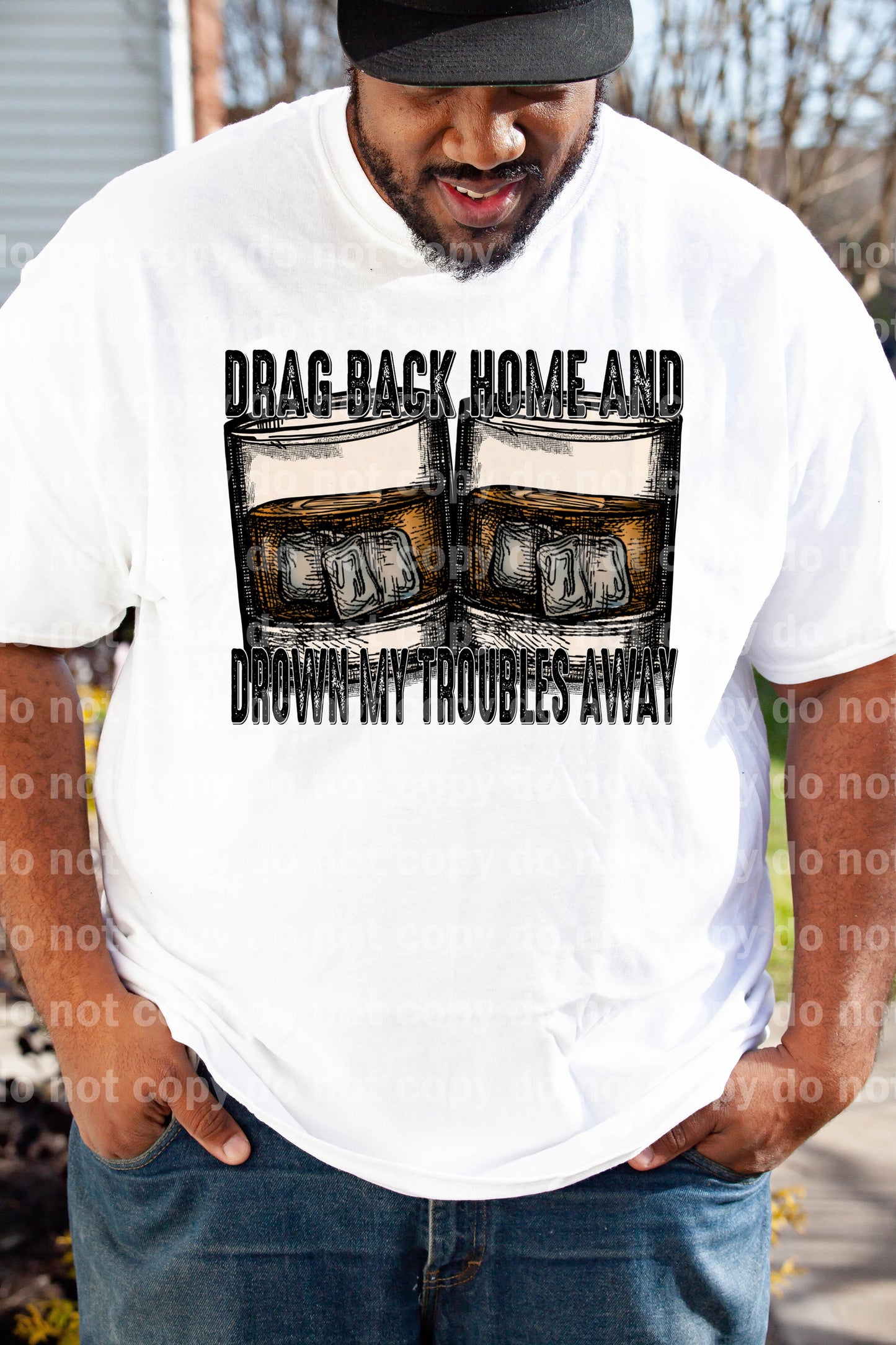 Drag Back Home And Drown My Troubles Away Dream Print or Sublimation Print