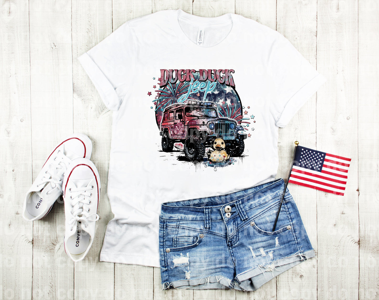 Duck Duck Jeep Dream Print o Impresión por sublimación
