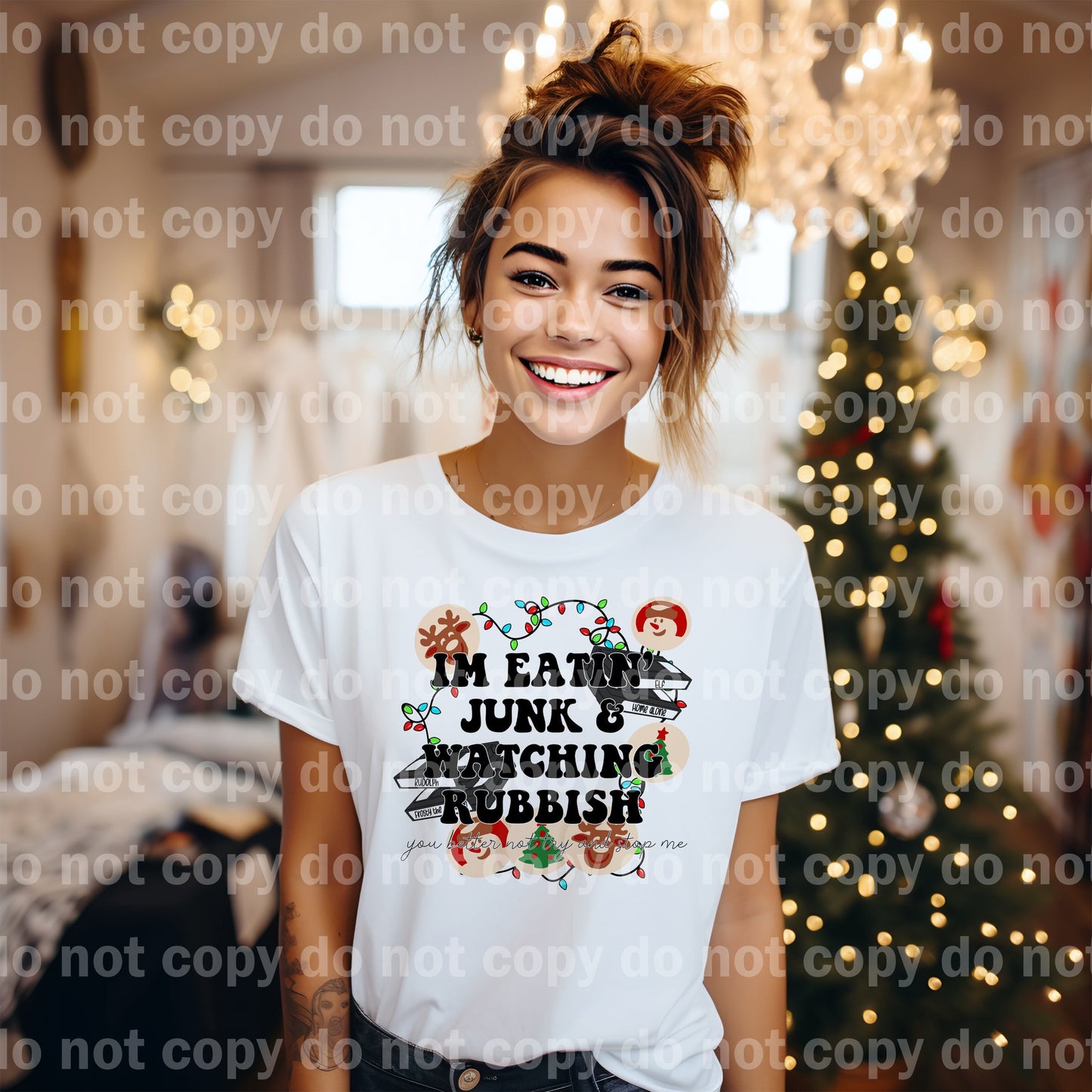 I'm Eating Junk And Watching Rubbish Dream Print or Sublimation Print