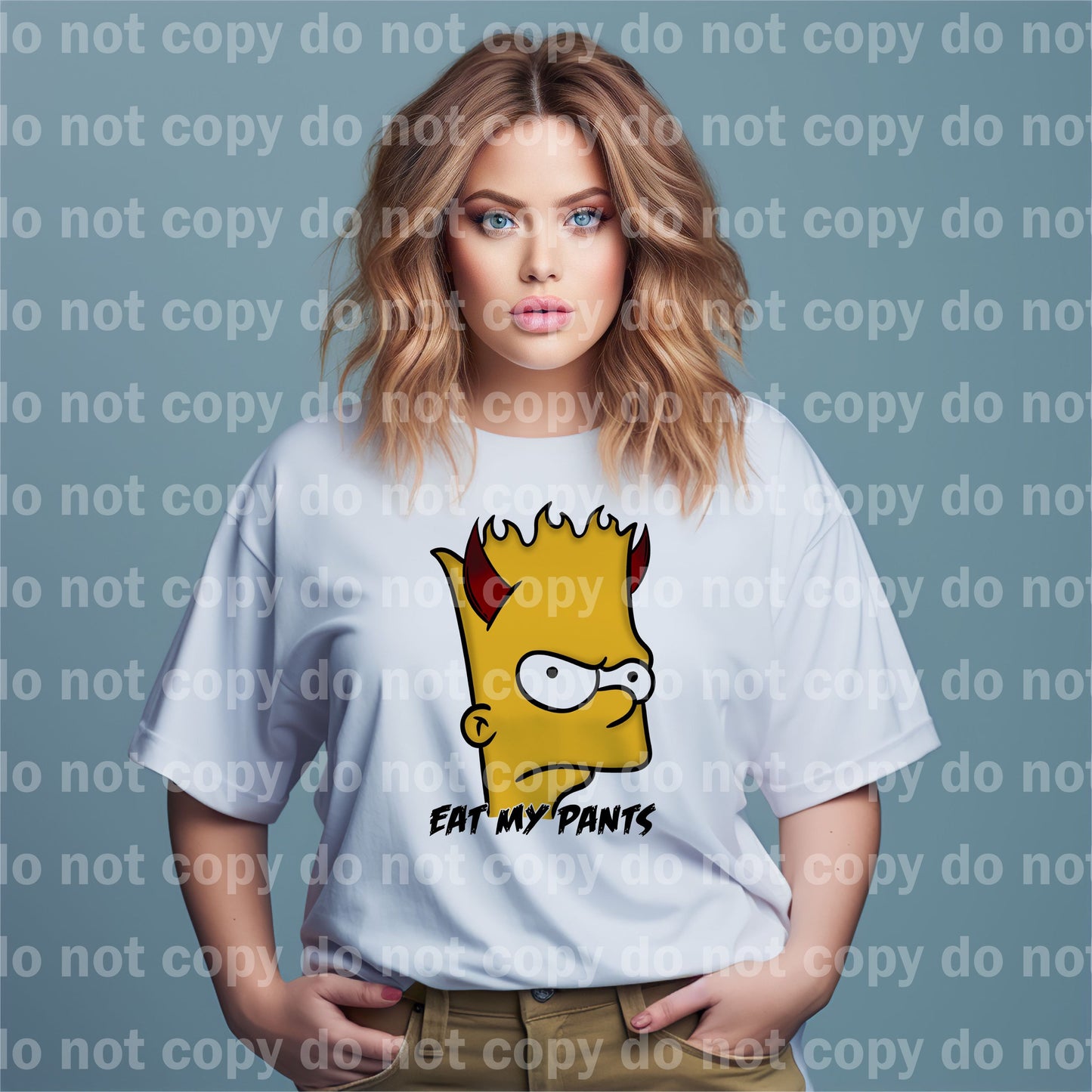 Eat My Pants Distressed/Non Distressed Dream Print or Sublimation Print
