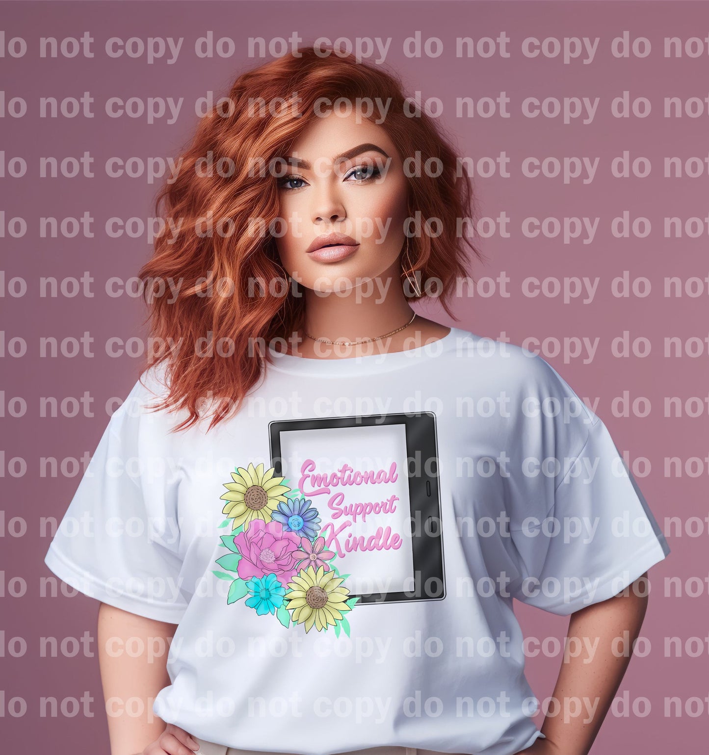 Emotional Support Kindle Dream Print or Sublimation Print