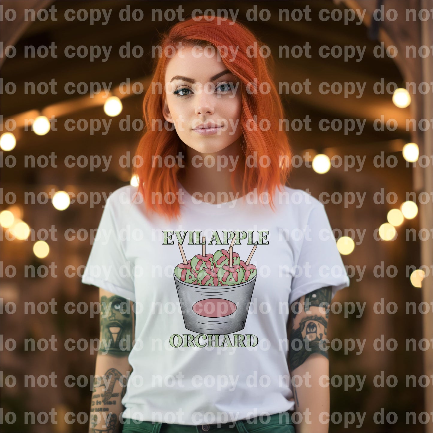 Evil Apple Orchard Dream Print or Sublimation Print
