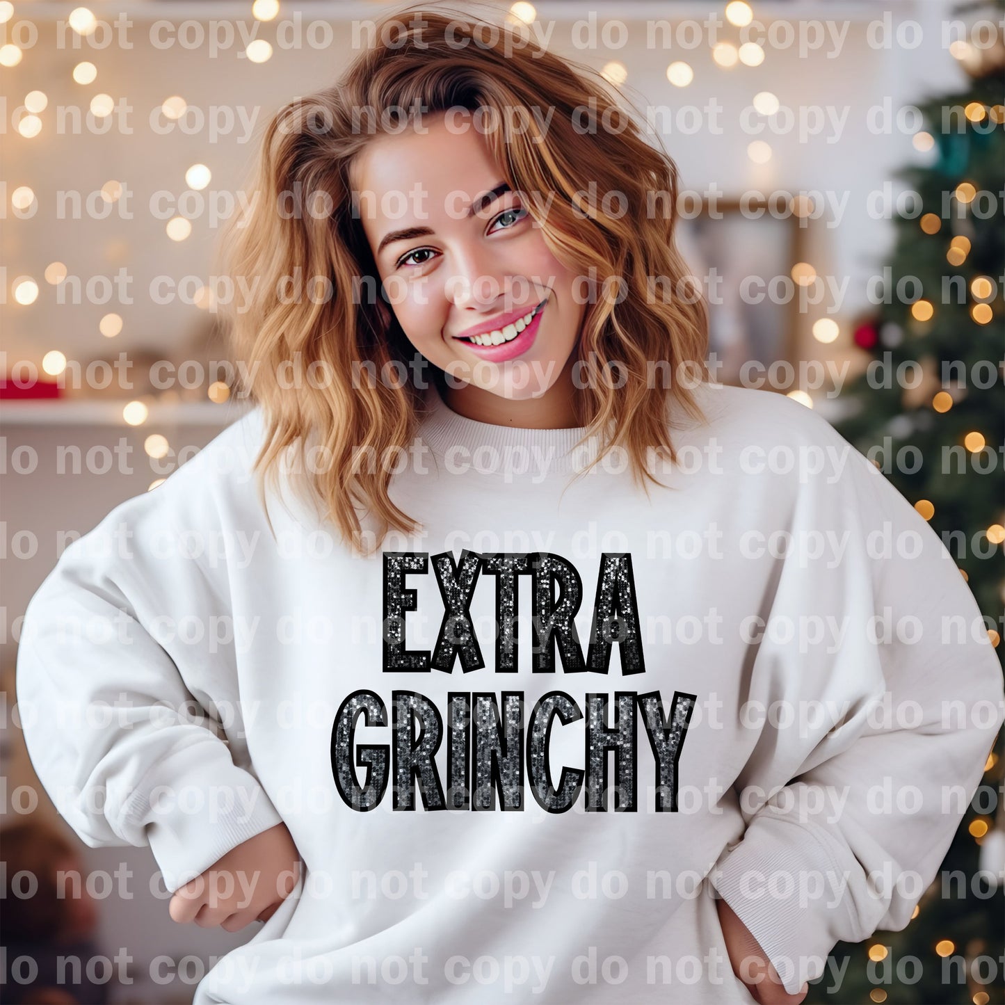 Estampado de ensueño de lentejuelas extra gruñón o estampado por sublimación