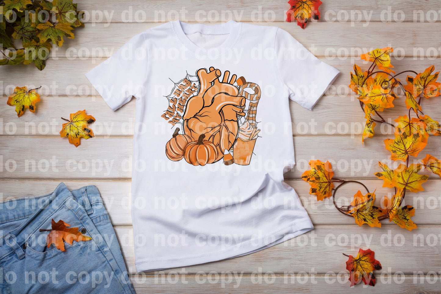 El otoño tiene mi corazón sueño impresión o impresión de sublimación