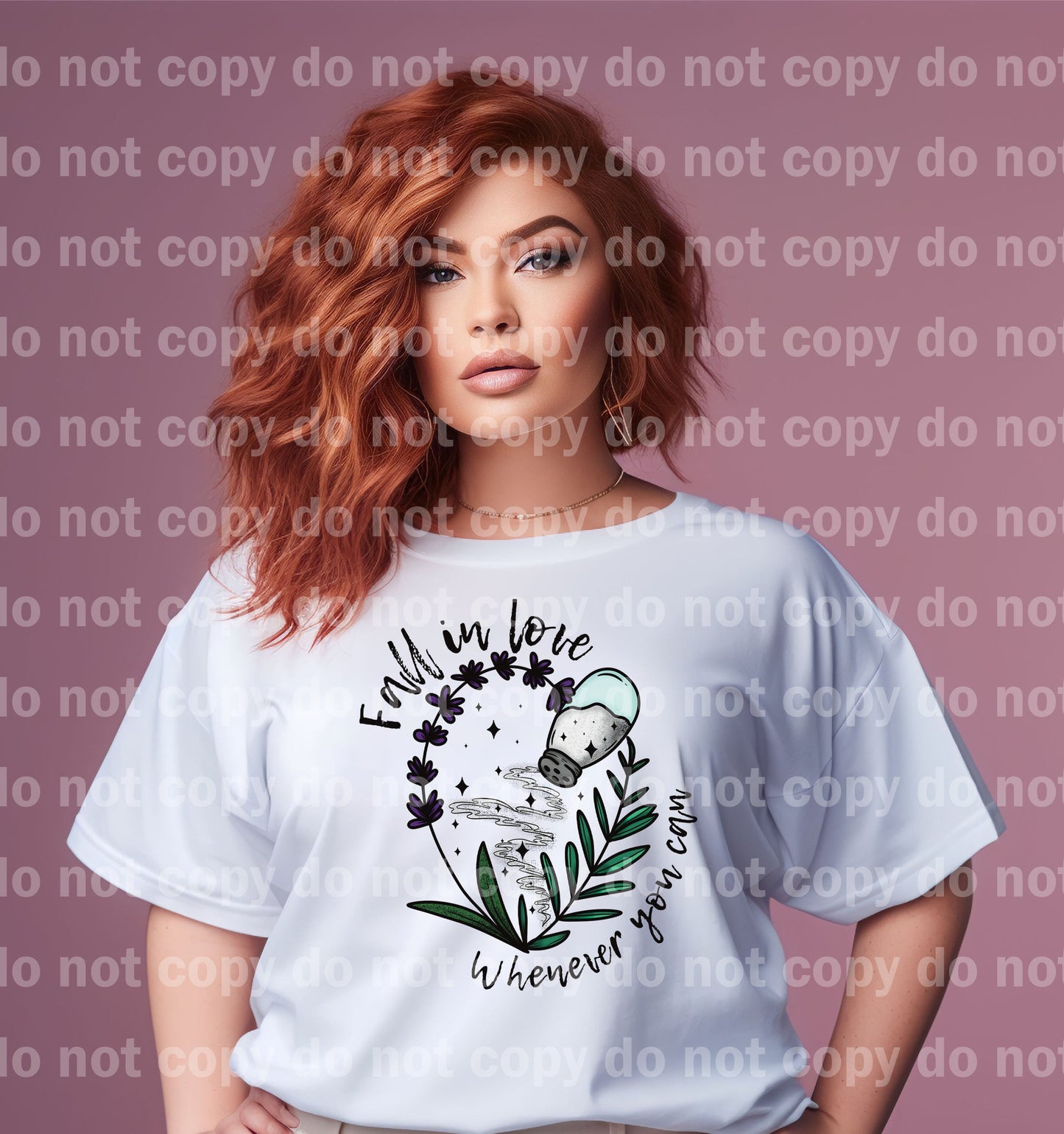 Fall In Love Whenever You Can Dream Print or Sublimation Print