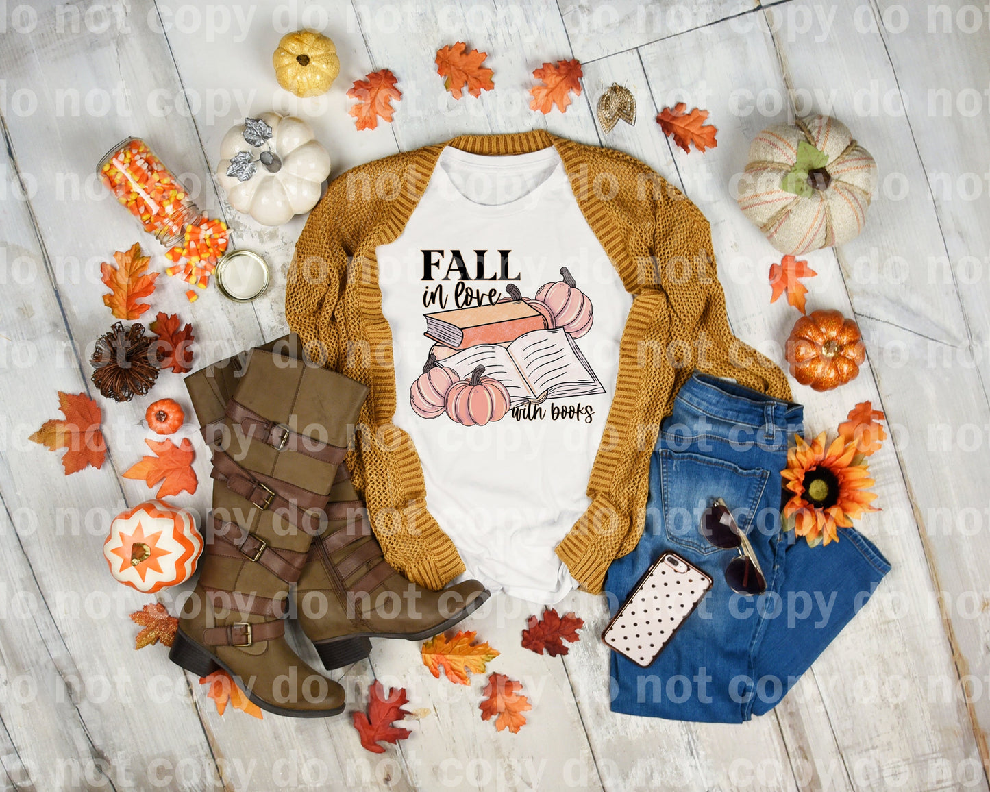 Fall In Love With Books Dream Print or Sublimation Print