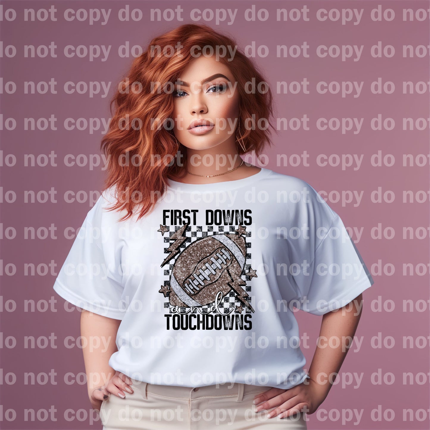 First Downs And Touchdowns Dream Print or Sublimation Print