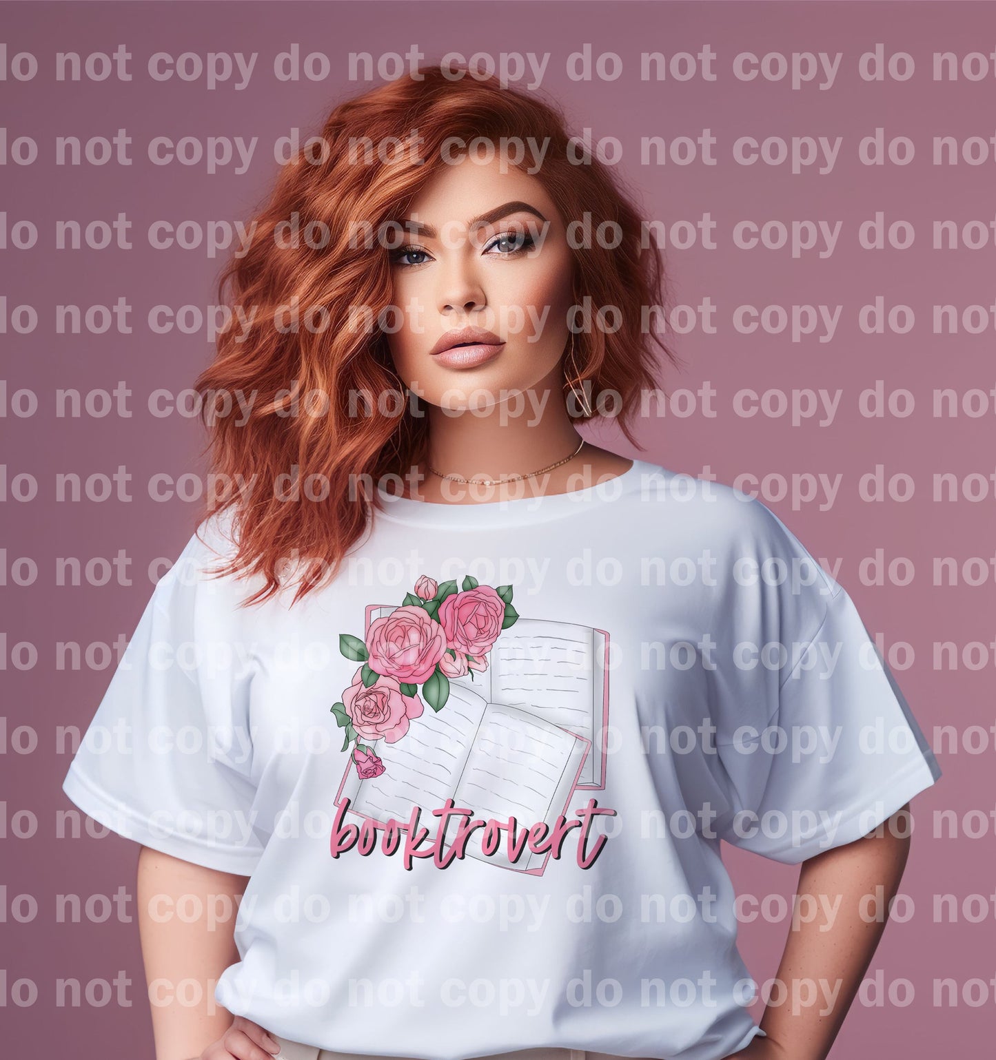 Floral Booktrovert Dream Print or Sublimation Print