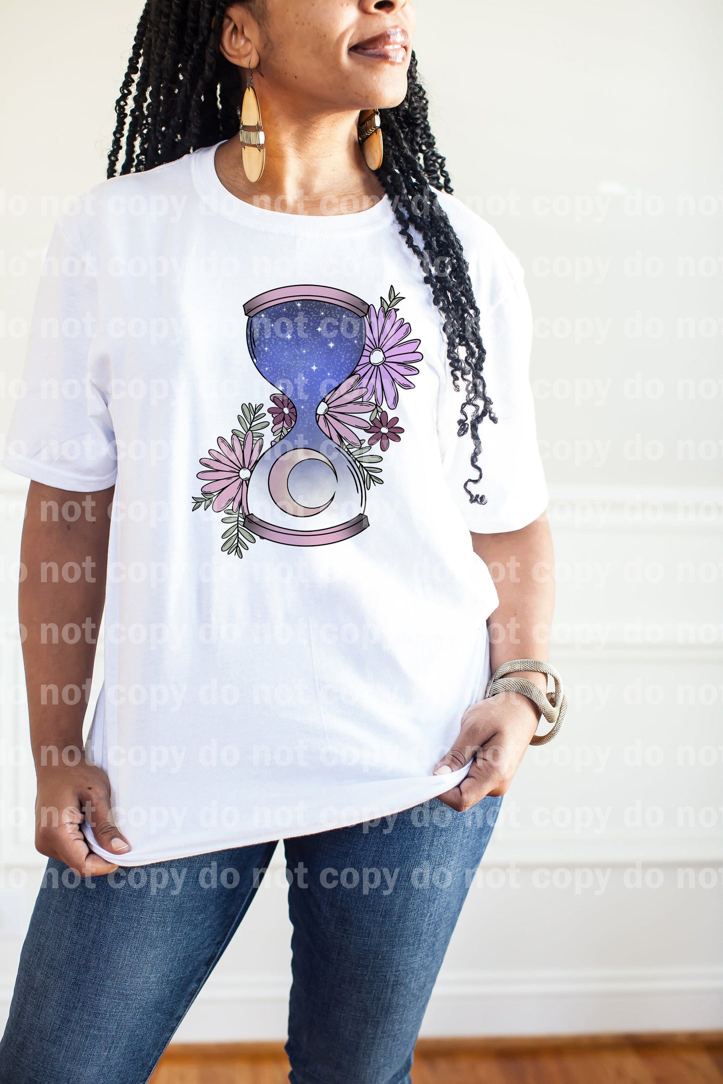 Floral Hour Glass Dream Print or Sublimation Print