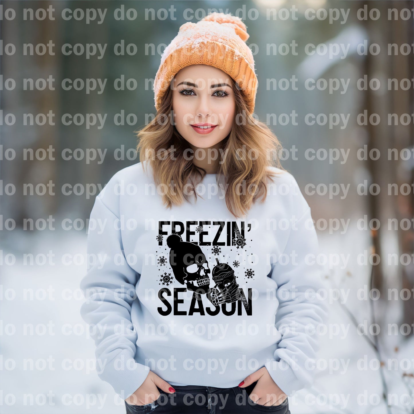 Freezin Season Full Color/One Color Dream Print or Sublimation Print