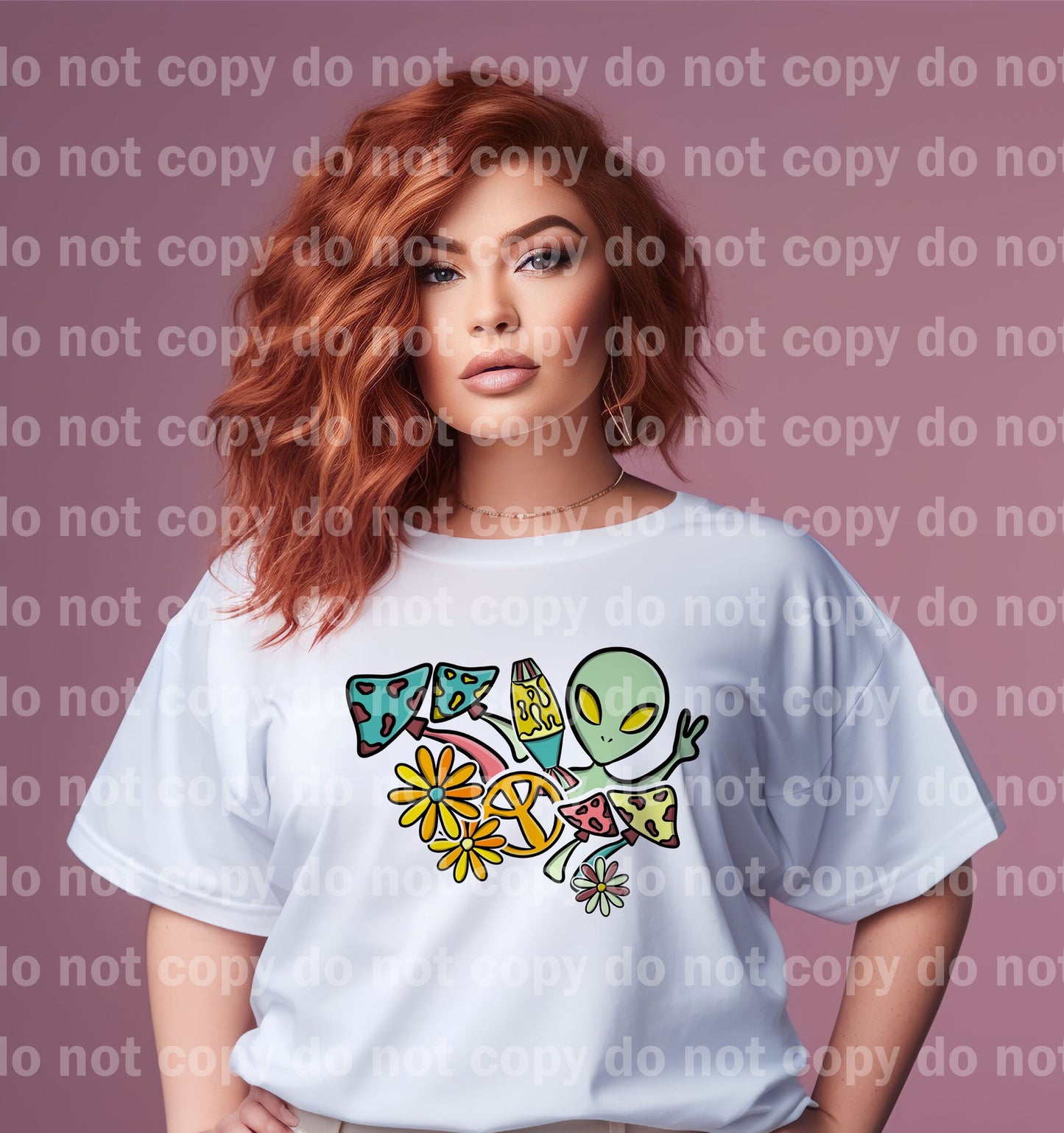 Friendly Cool Alien Dream Print or Sublimation Print